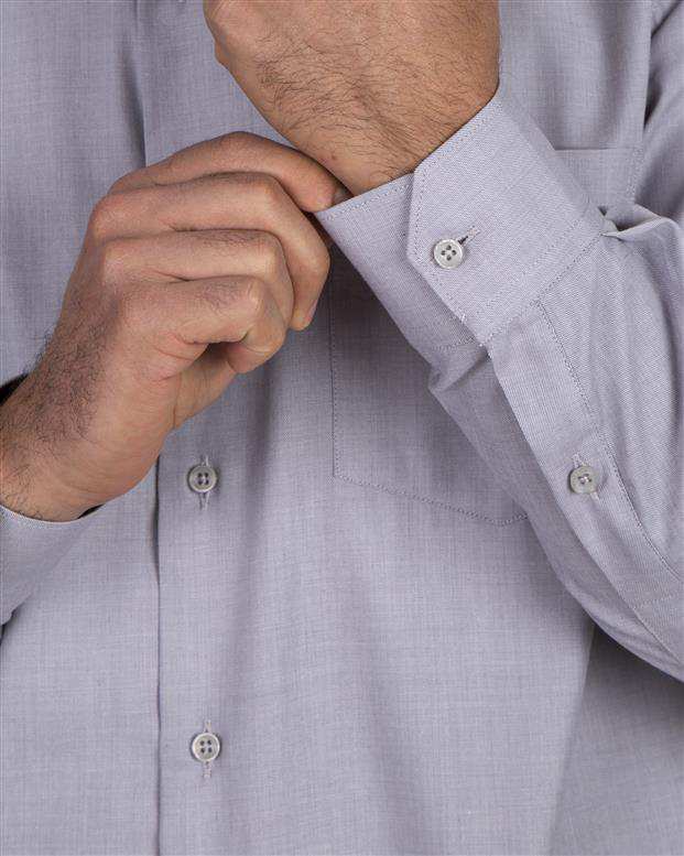 پیراهن مردانه طوسی Edmond