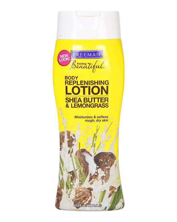 لوسیون بدن شی باتر و علف لیمو 400ml فری من