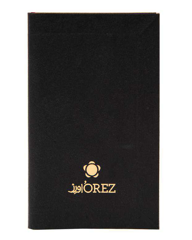 دفترچه یادداشت جیبی مشکی اورز Orez