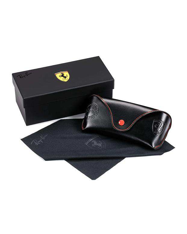 عینک آفتابی ری بن RB2447NM Ferrari Tortoise Round