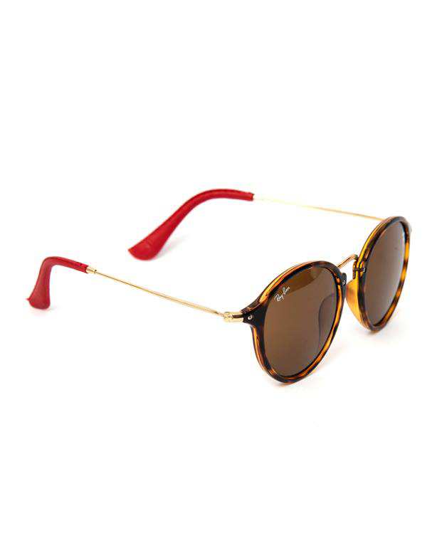 عینک آفتابی ری بن RB2447NM Ferrari Tortoise Round