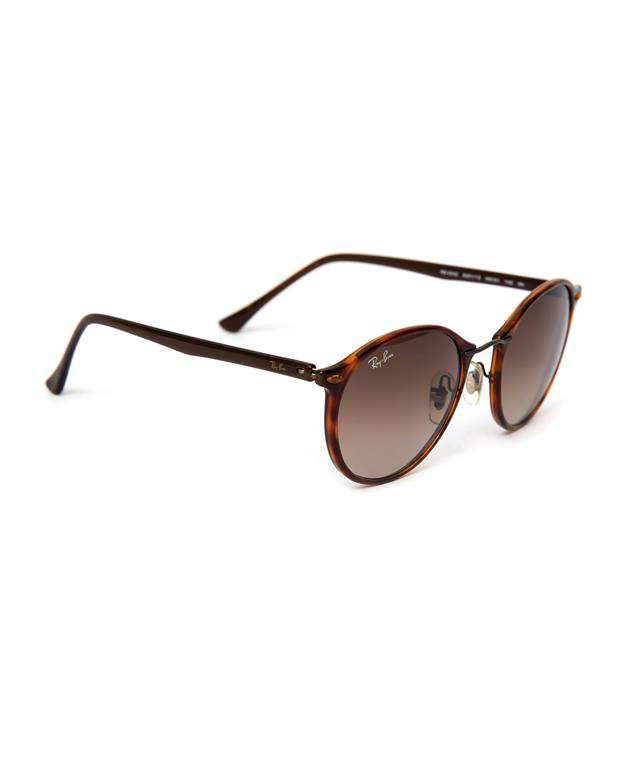 عینک آفتابی ری بن RB4242 Tortoise Gradient Round