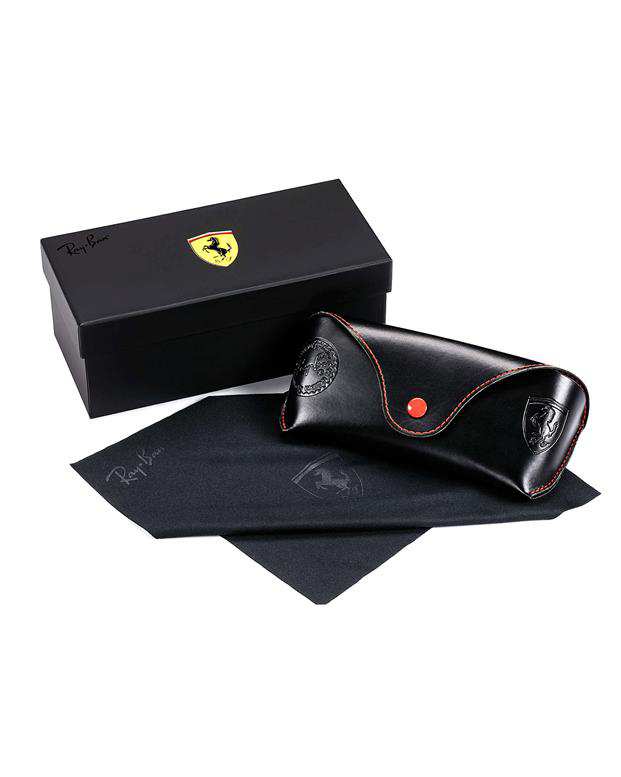 عینک آفتابی ری بن RB4302M Ferrari Gradient Square