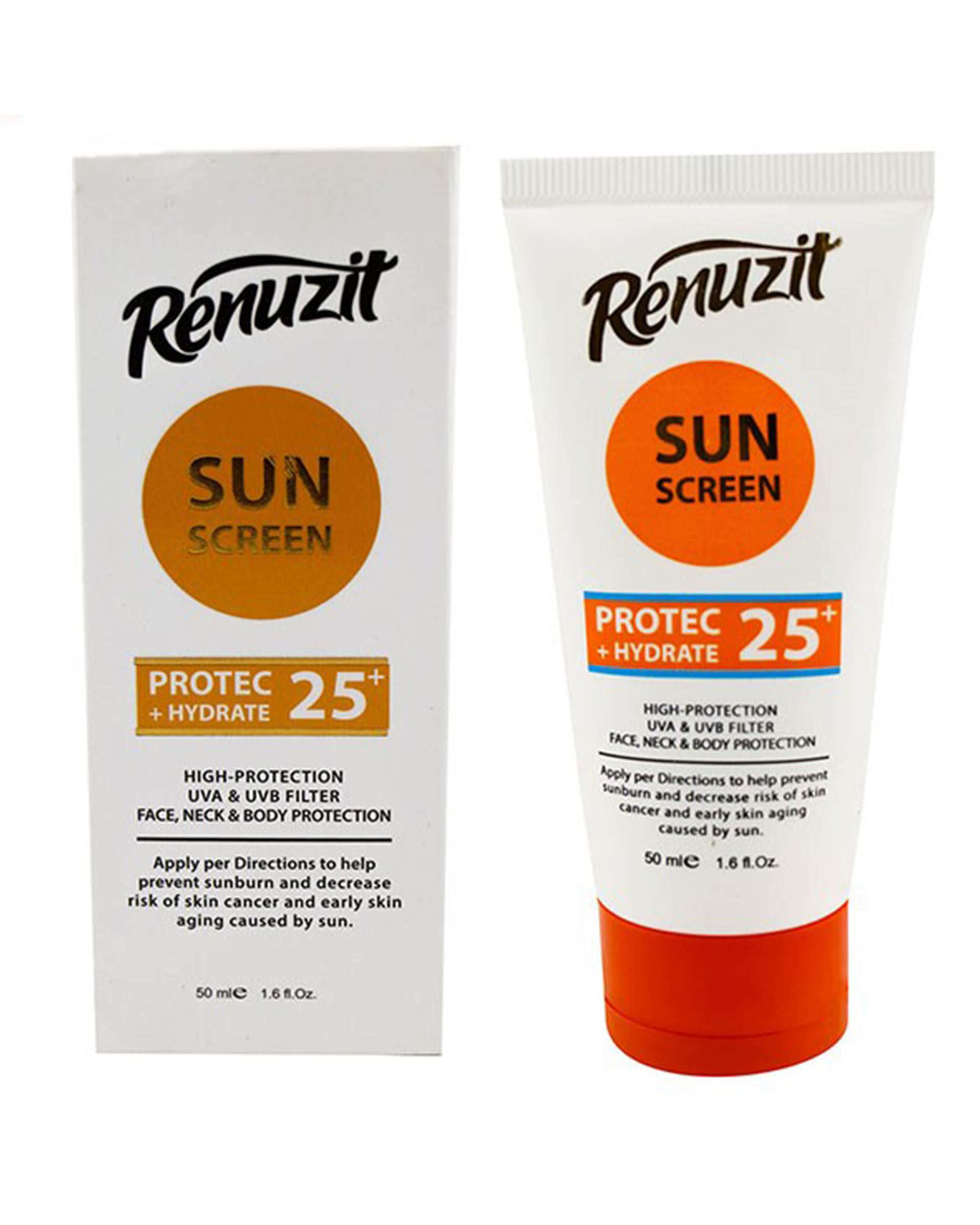 کرم ضد آفتاب SPF25 بی رنگ رینوزیت