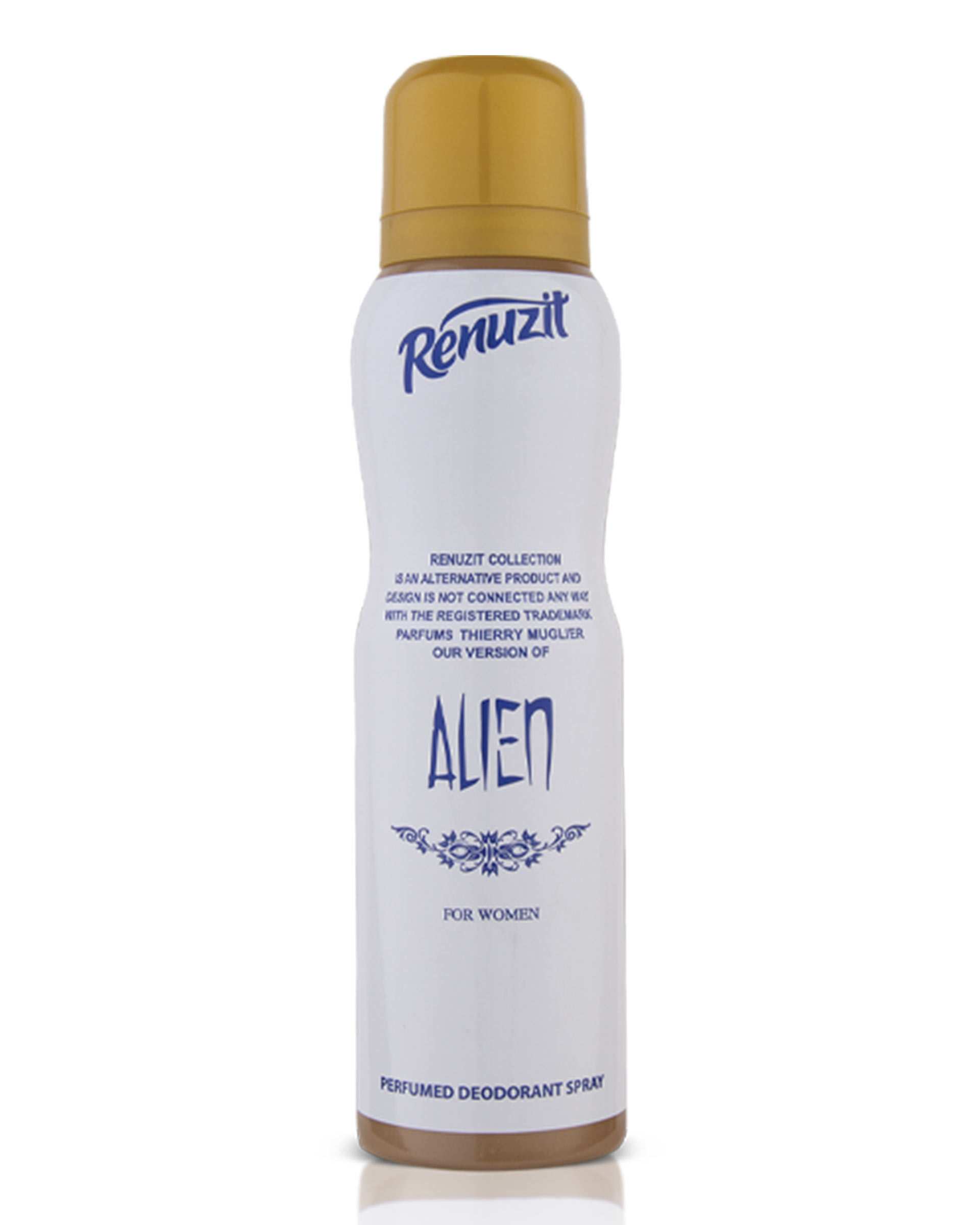 اسپری بدن زنانه مدل 150ml Alien رینوزیت