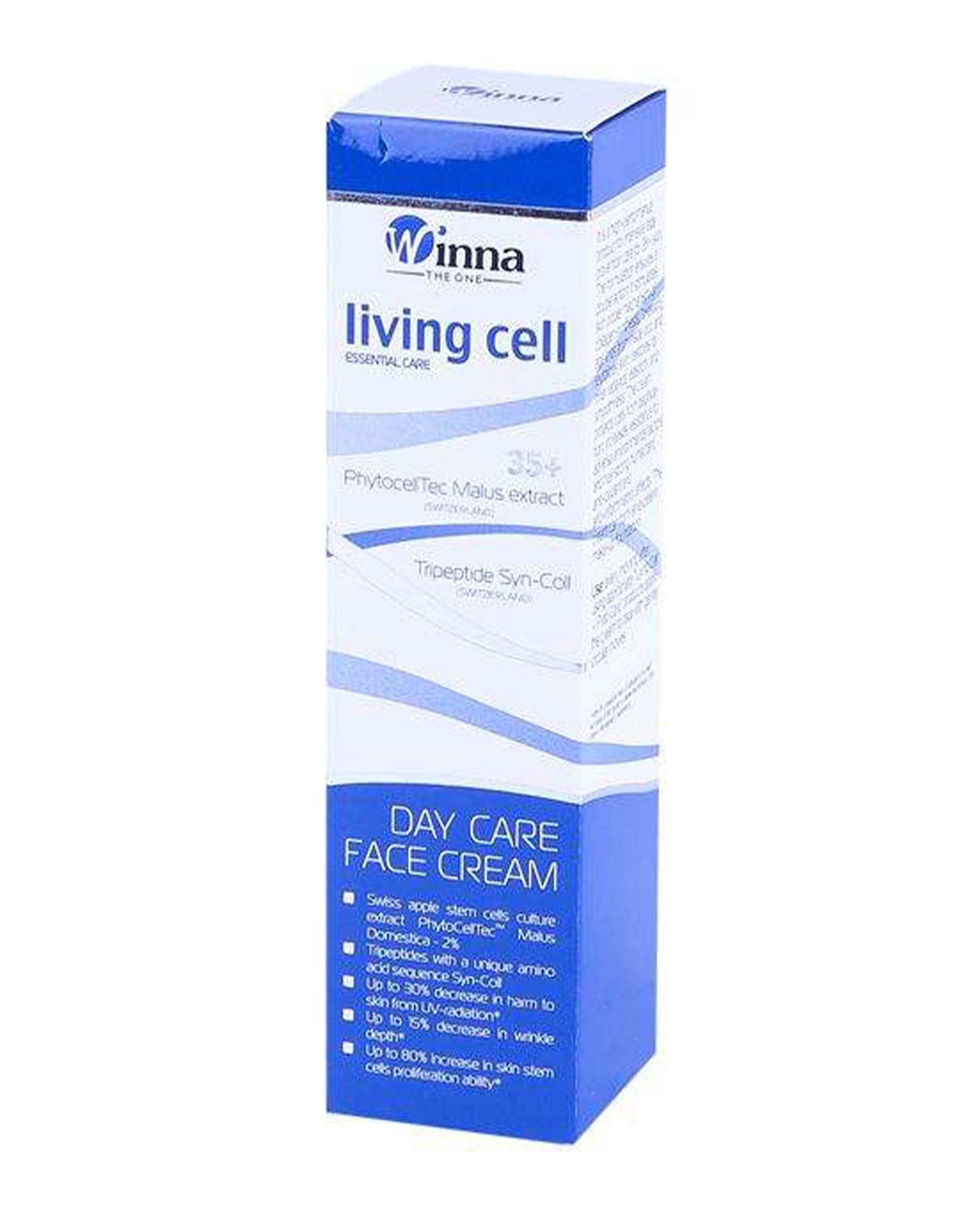 کرم ضد چروک صورت مخصوص روز وینا Living Cell +35