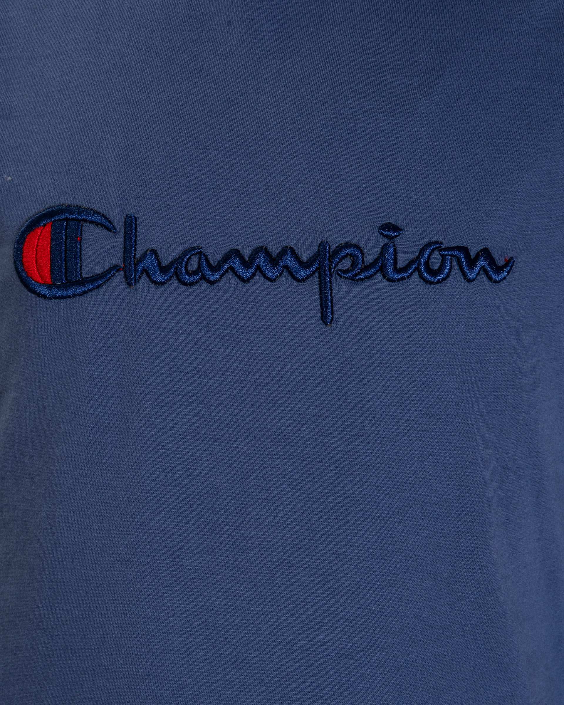 تی شرت پسرانه نخی آبی نفتی هلکا طرح Champion