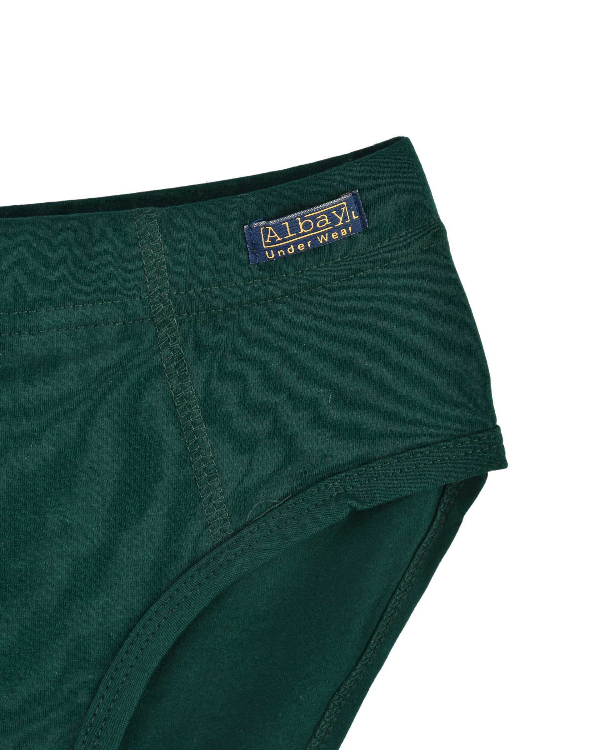 شورت مردانه نخی اسلیپ سبز یشمی آلبی Albay