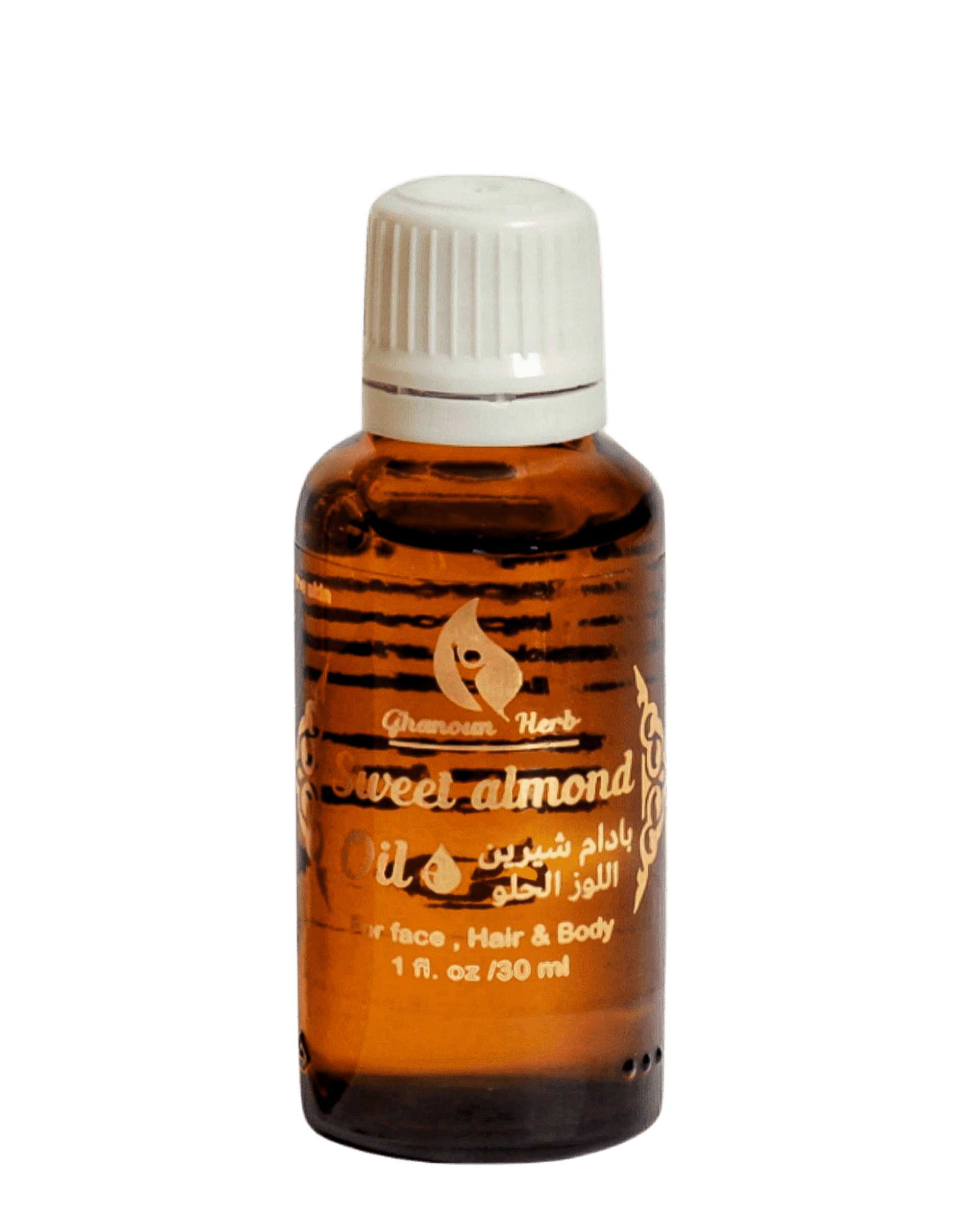 روغن بادام شیرین گیاه قانون Ghanoon Herb حجم 30ml