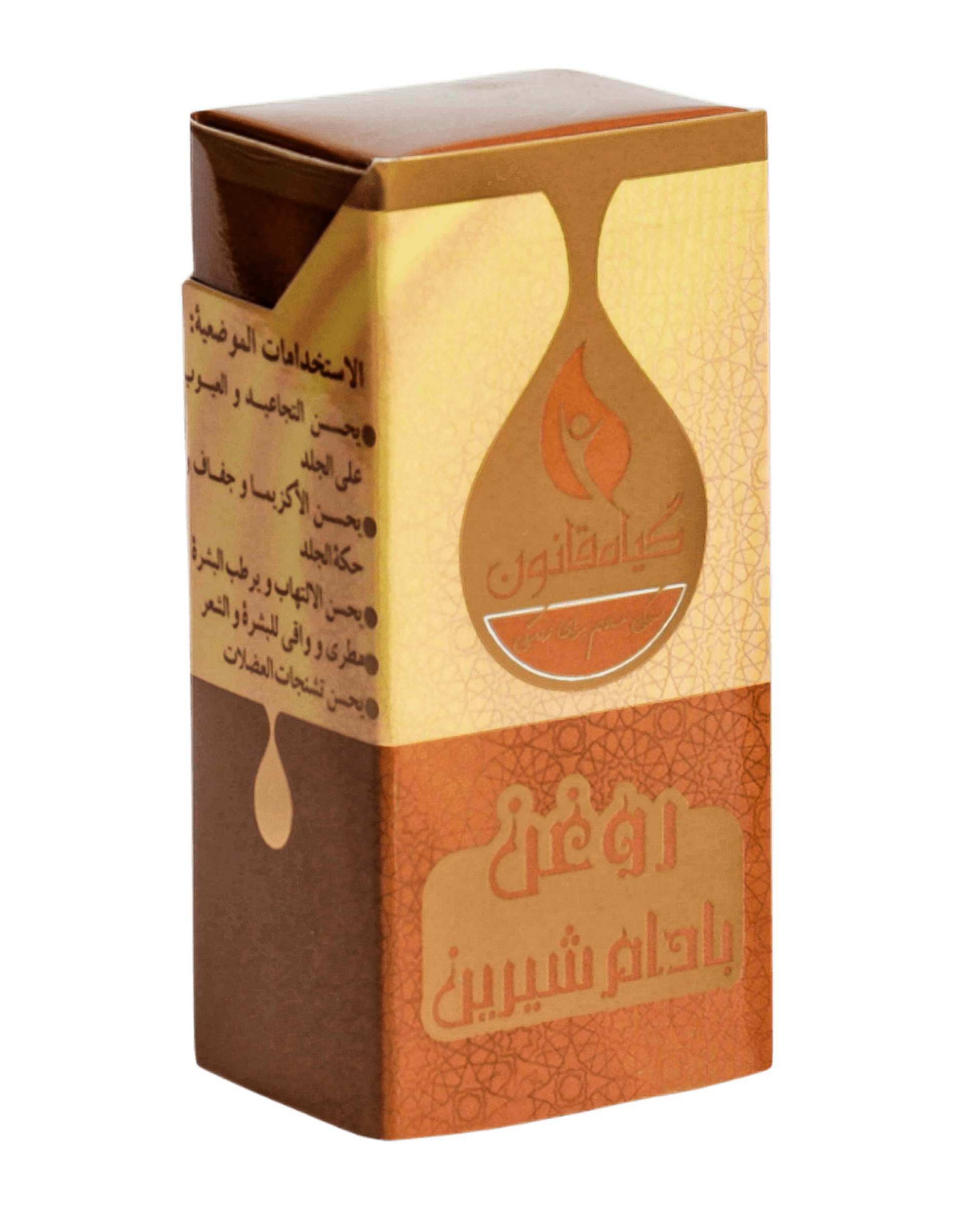 روغن بادام شیرین گیاه قانون Ghanoon Herb حجم 30ml