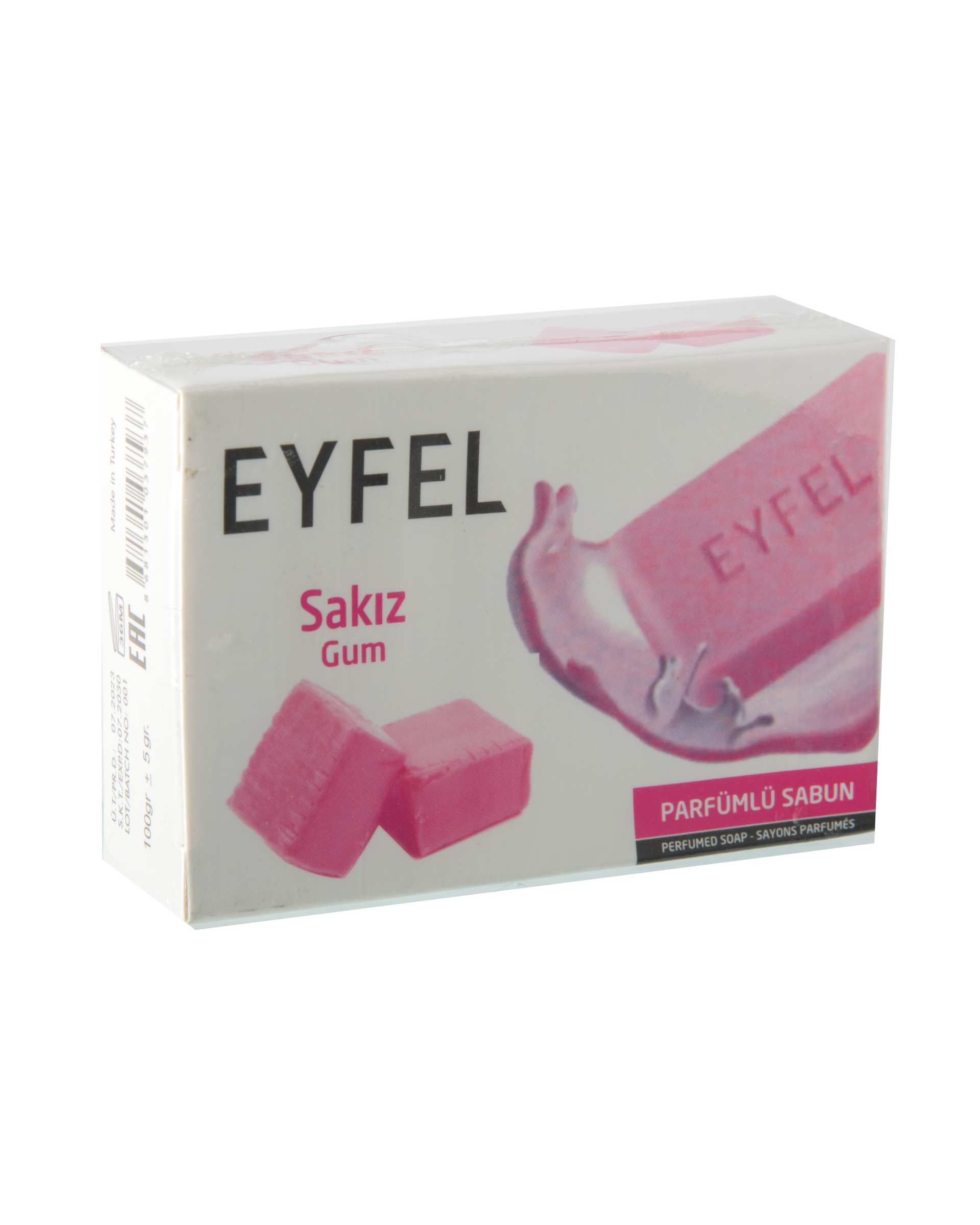 صابون ایفل Eyfel با رایحه آدامس بسته 2 عددی