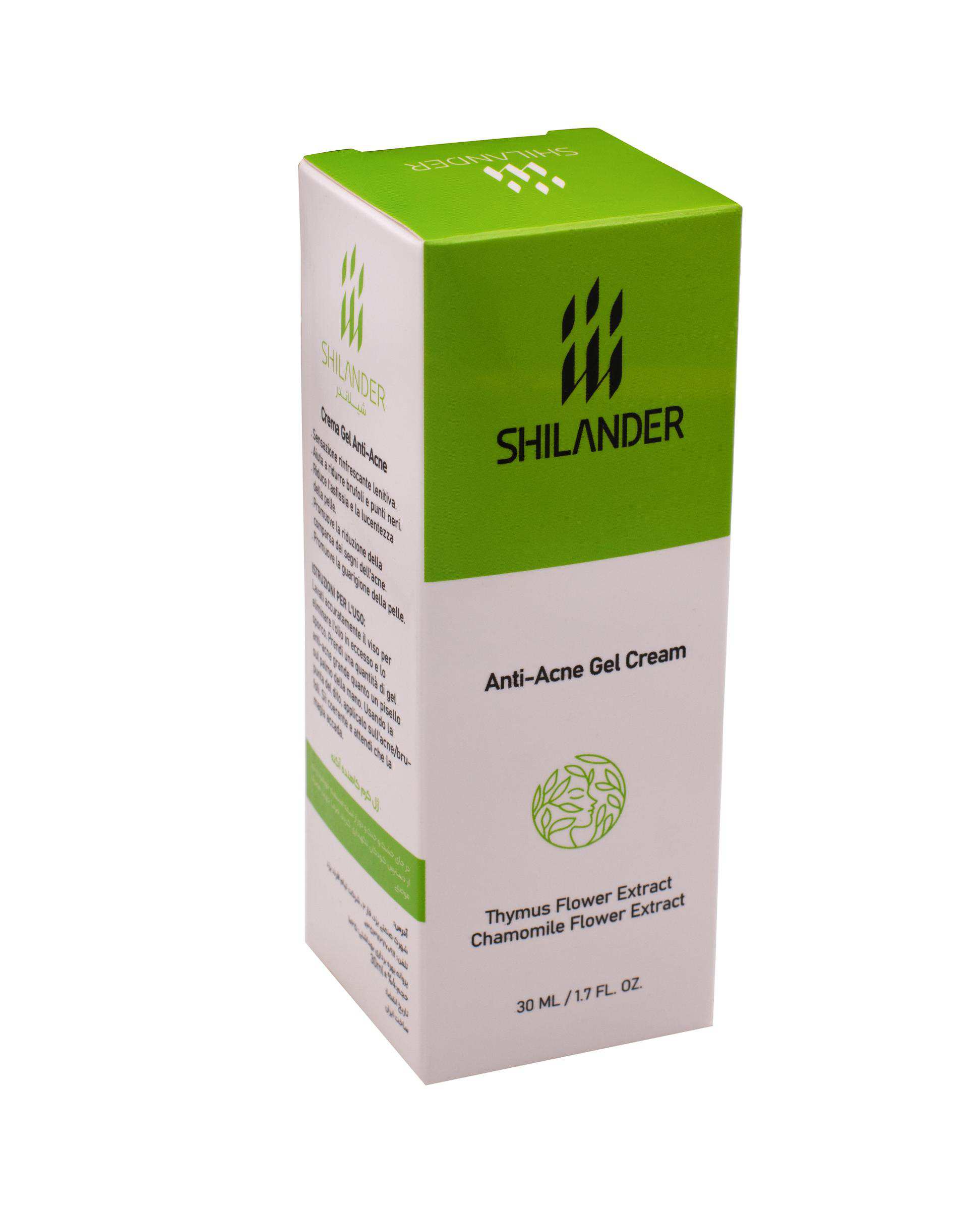 ژل کرم ضد جوش شیلاندر Shilander مدل Anti Acne