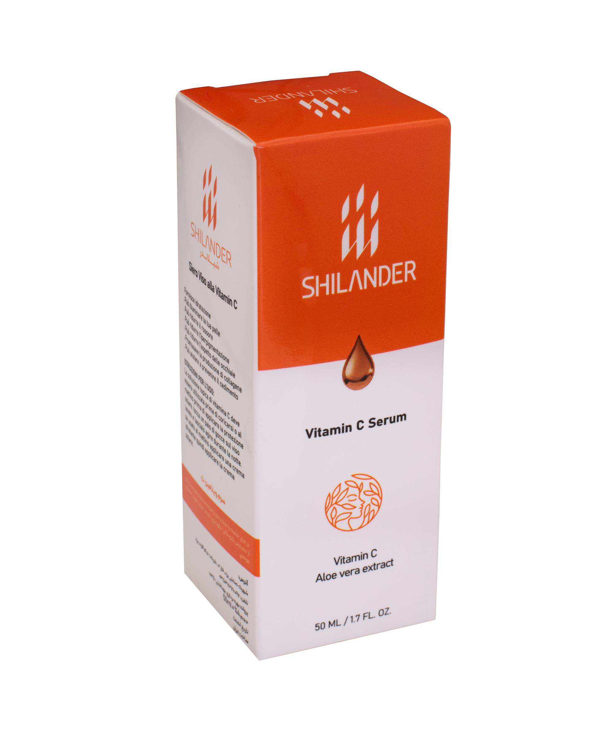 محلول موضعی شیلاندر Shilander حاوی 10% ویتامین C