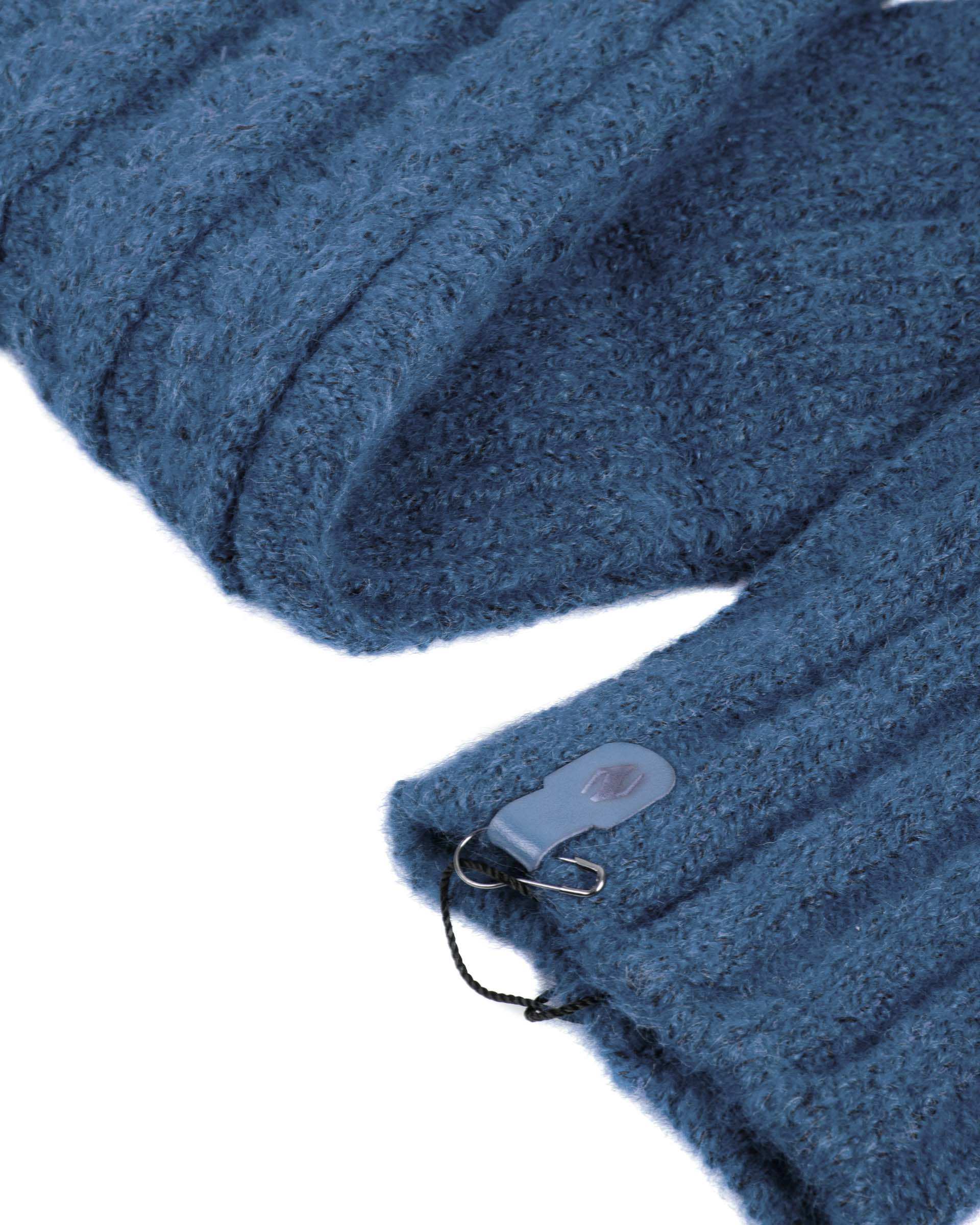 ساق پا زنانه بافت سرمه ای تارتن Tartan مدل مارپیچ