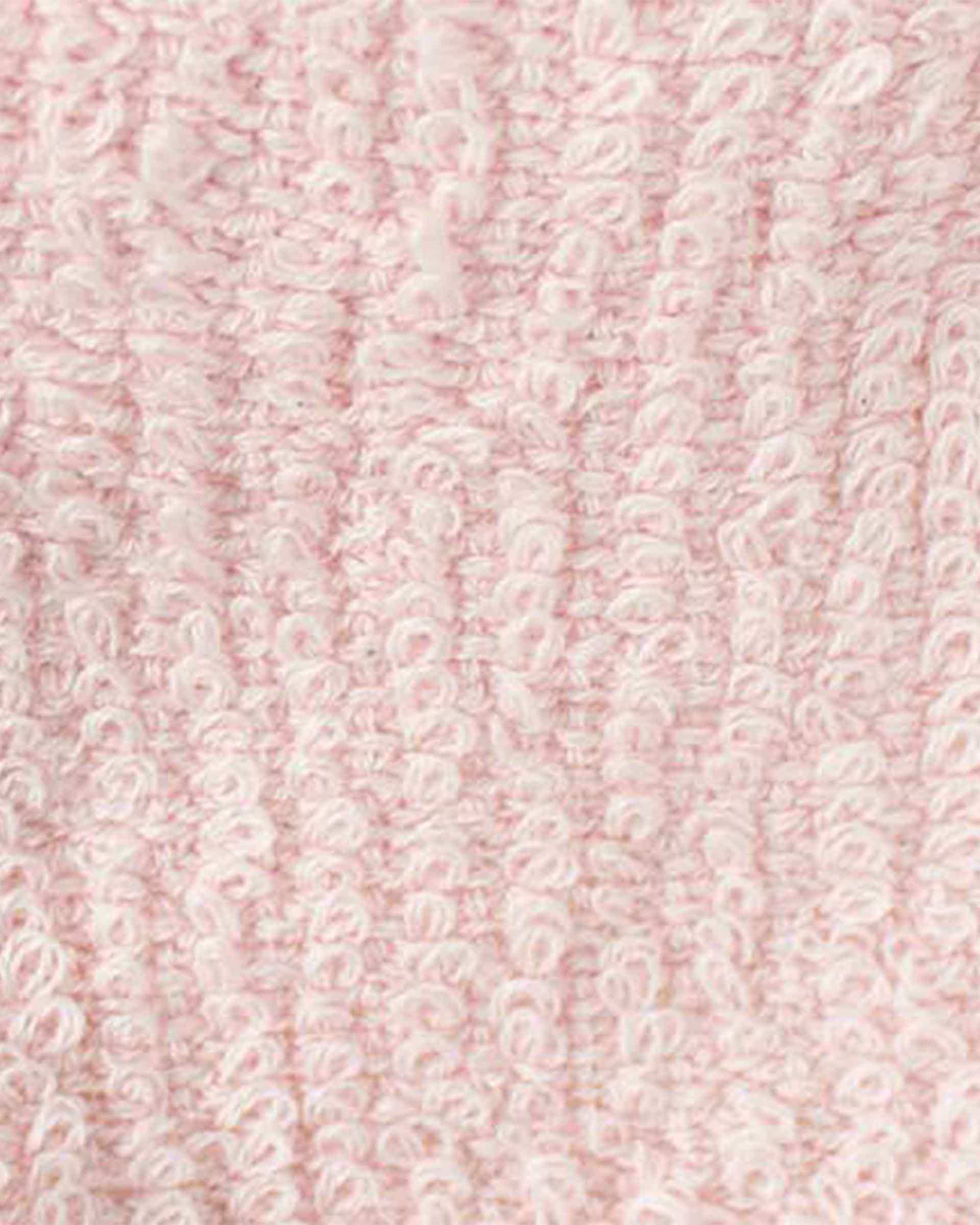 ست شال گردن و کلاه بافت بچگانه صورتی روشن تارتن Tartan مدل آران مارپیچ