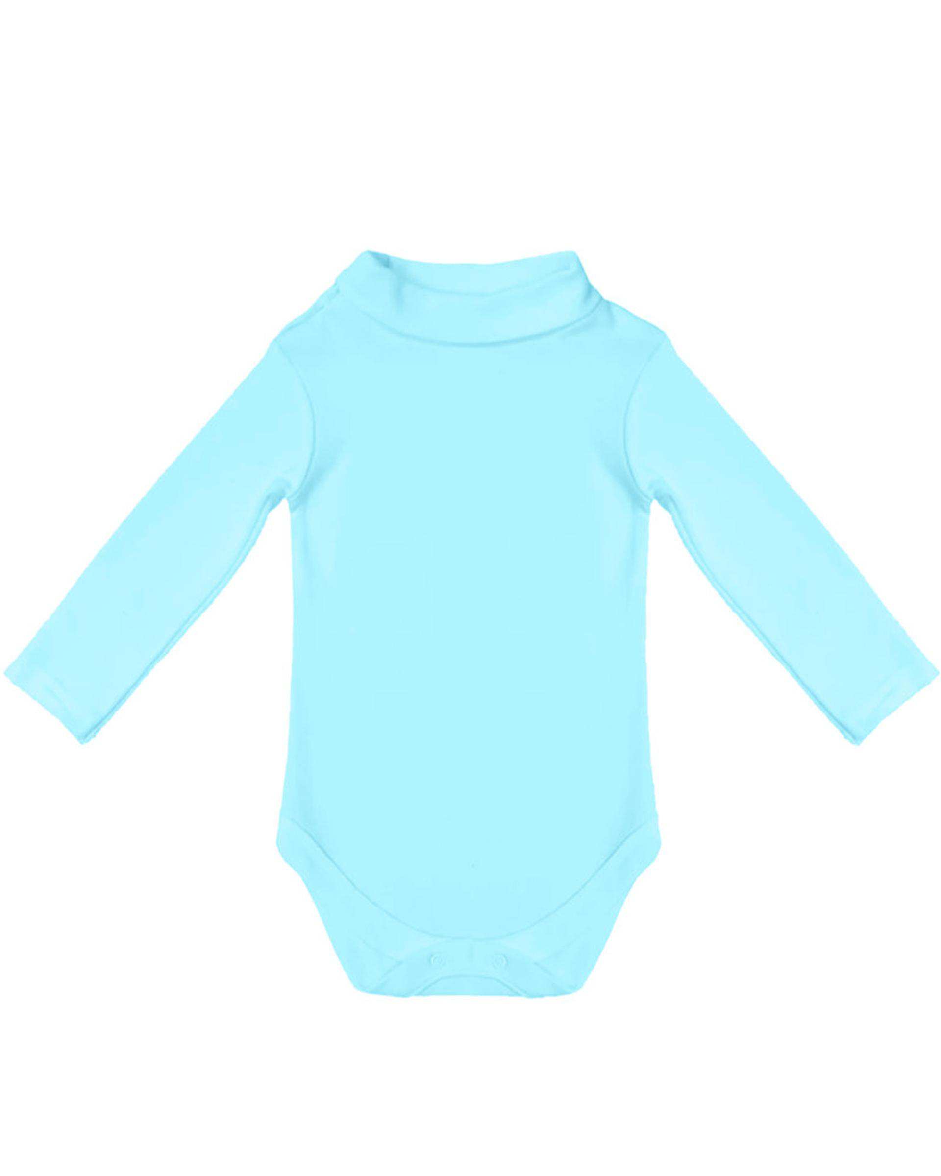 بادی نوزادی یقه اسکی آبی روشن نیل کوک Nilkouk