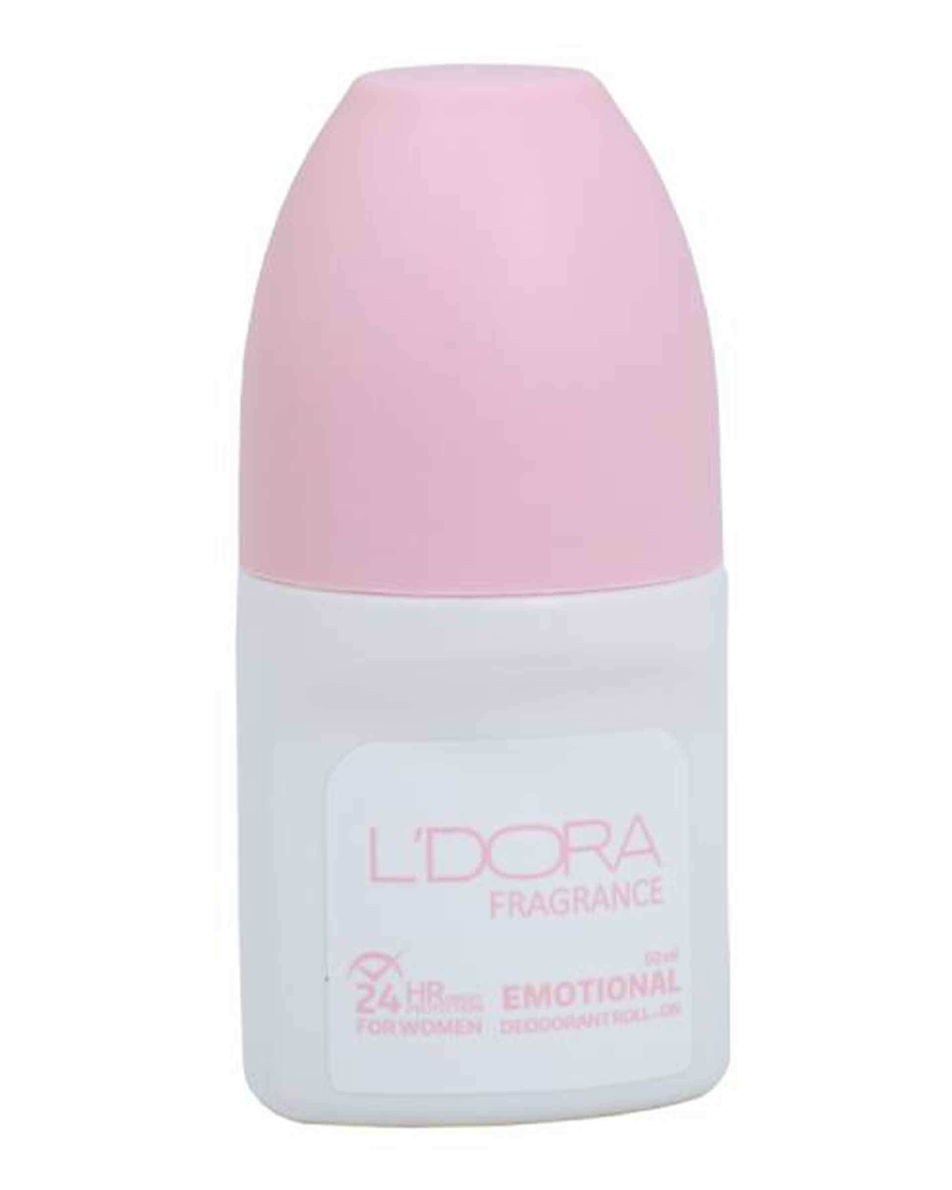 مام رول دئودورانت زنانه لدورا فرگرنس Ldora Fragrance مدل Emotional حجم 50ml