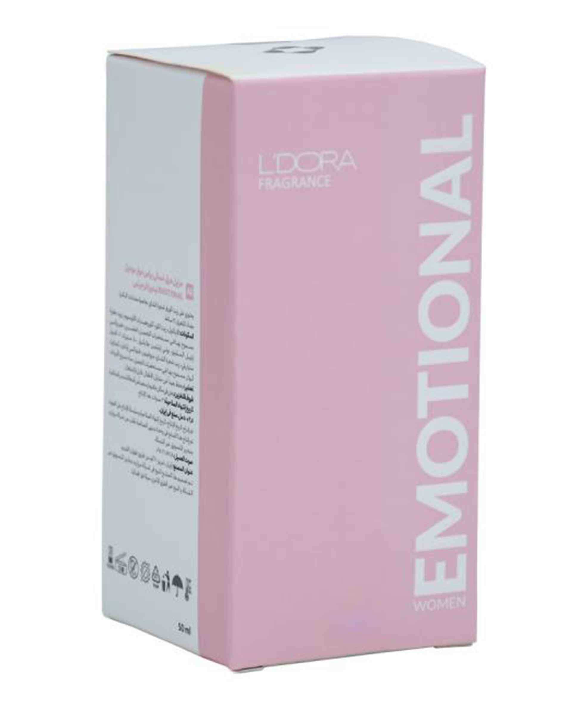 مام رول دئودورانت زنانه لدورا فرگرنس Ldora Fragrance مدل Emotional حجم 50ml