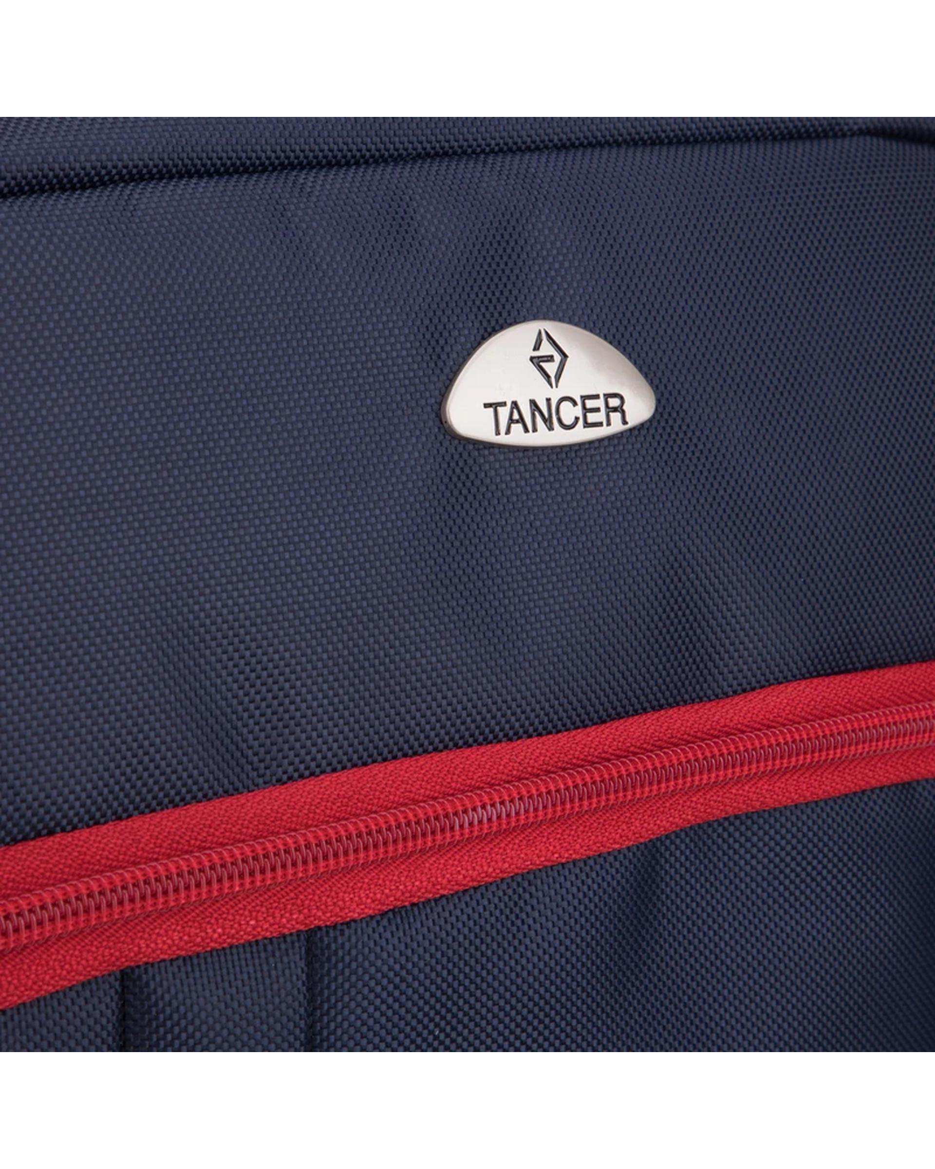 کوله پشتی لپ تاپ  17 اینچ سرمه ای تنسر Tancer مدل نووا Nova کد 112