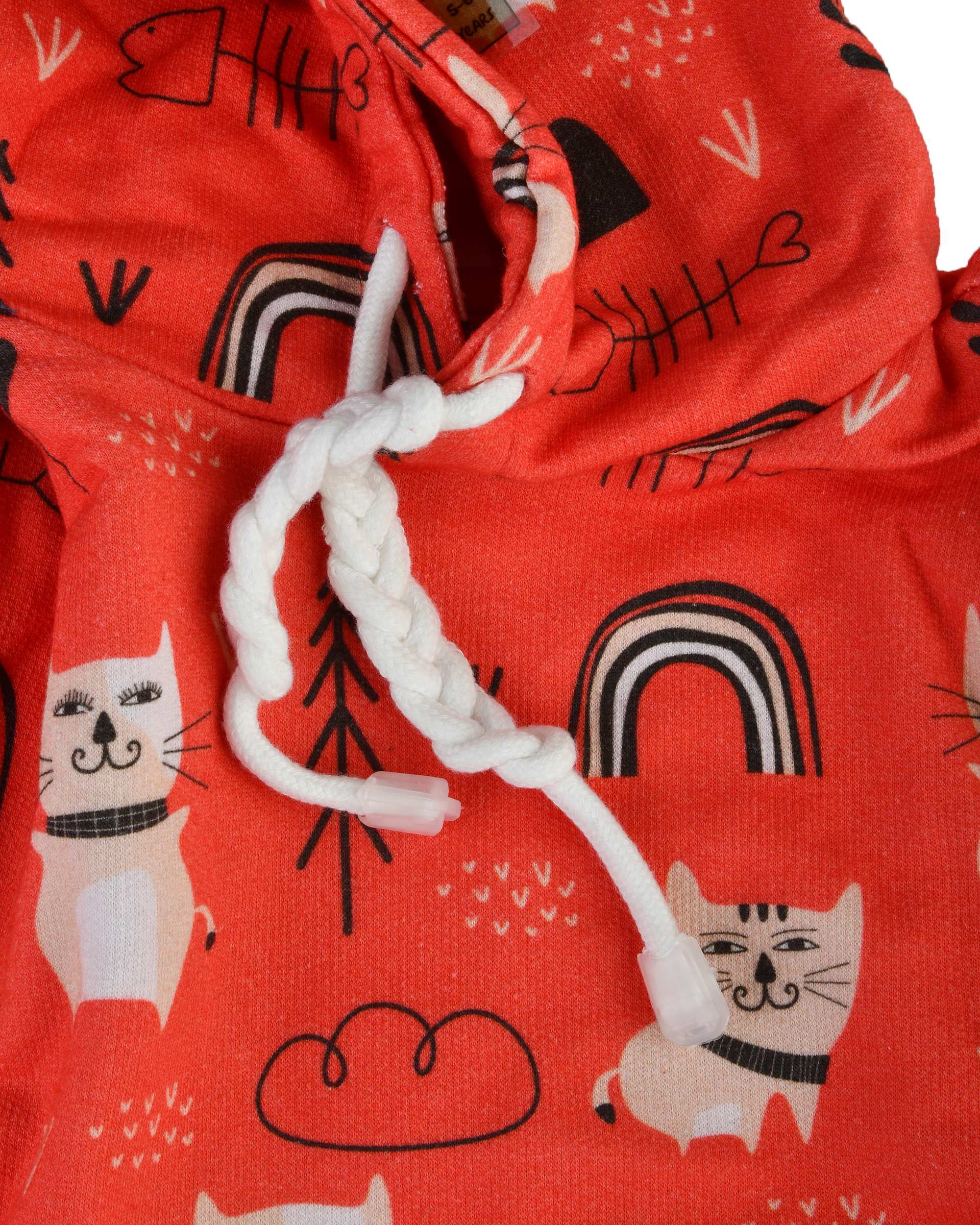 ست هودی و شلوار بچگانه گیزولان Gizolan مدل گربه