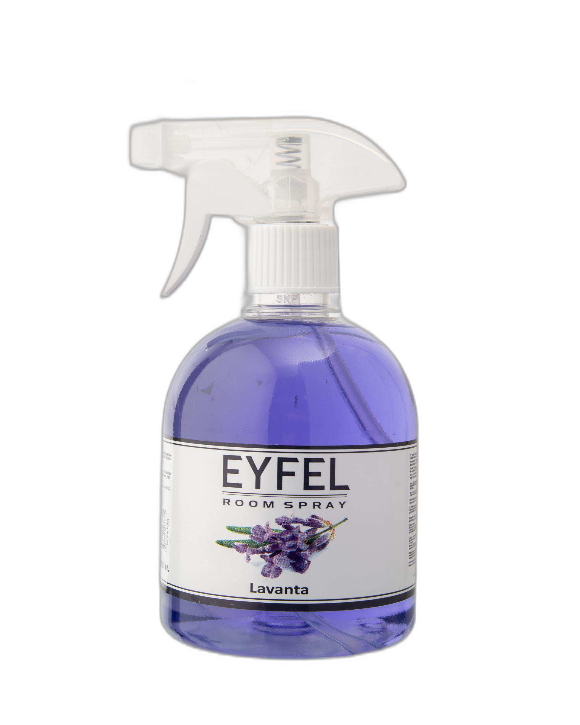 خوشبو کننده هوا ایفل Eyfel مدل Lavender رایحه لوندر 500ml