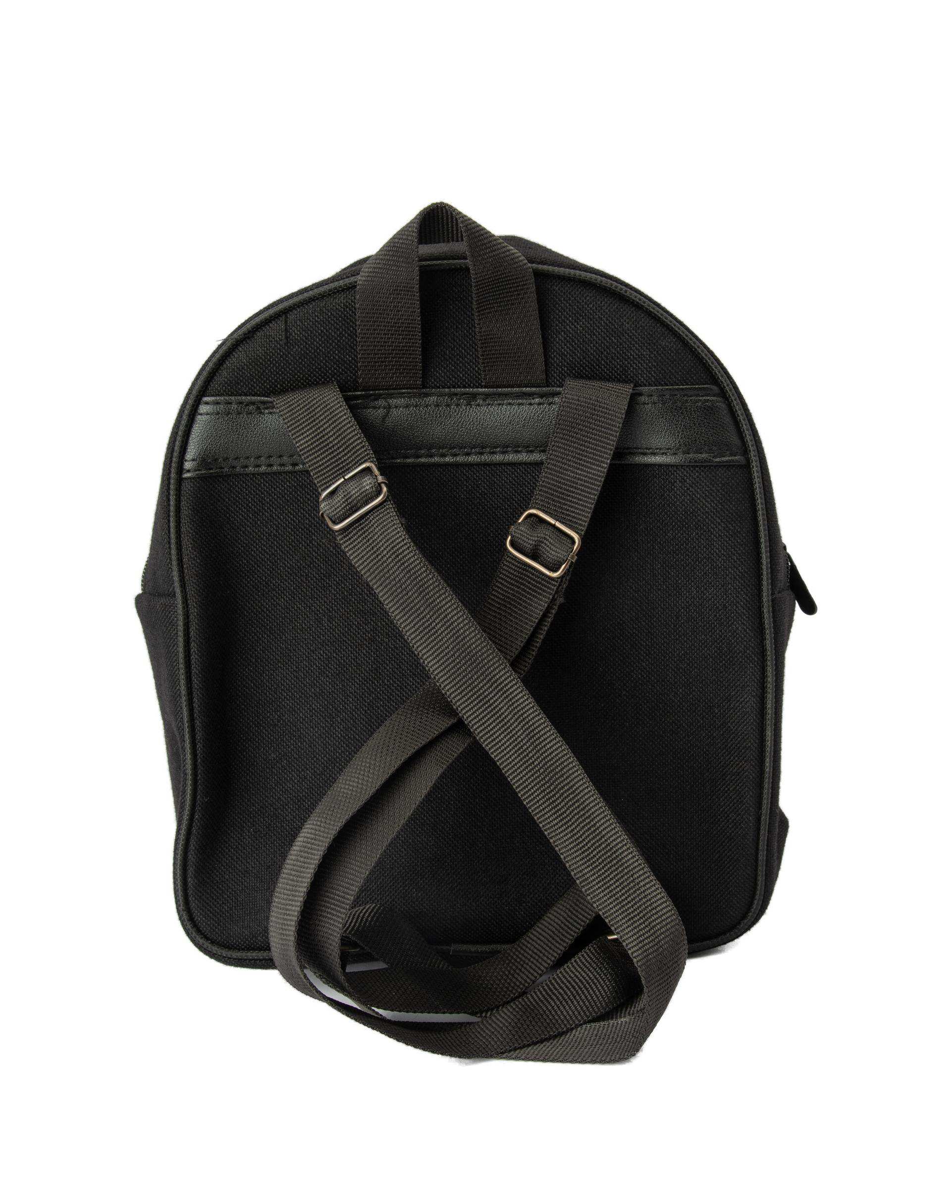 کوله پشتی مشکی وندی Vandy مدل بیتا طرح خانه