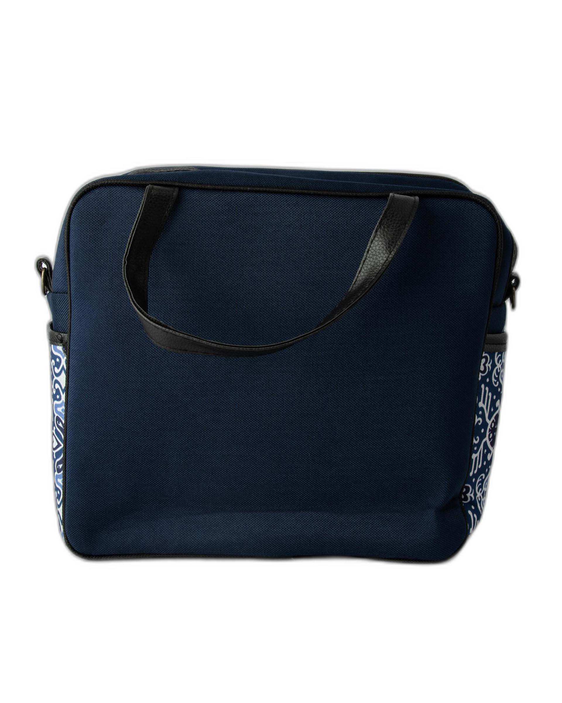 کیف زنانه دستی سرمه ای وندی Vandi مدل گیسوب