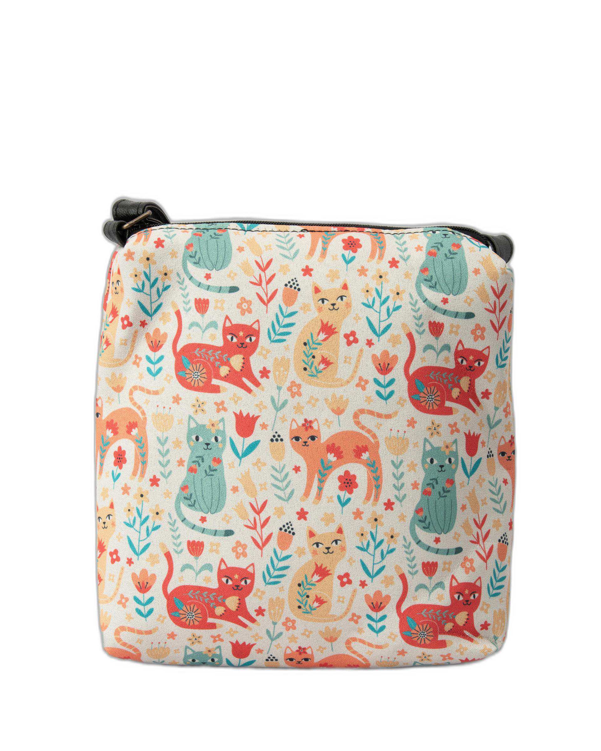 کیف زنانه دوشی وندی Vandi مدل شمیم طرح گربه