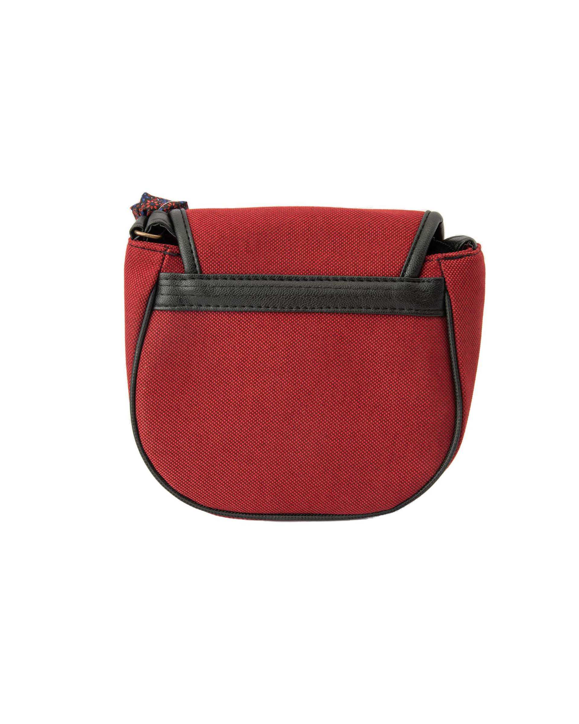 کیف زنانه دوشی زرشکی وندی Vandy مدل پونه