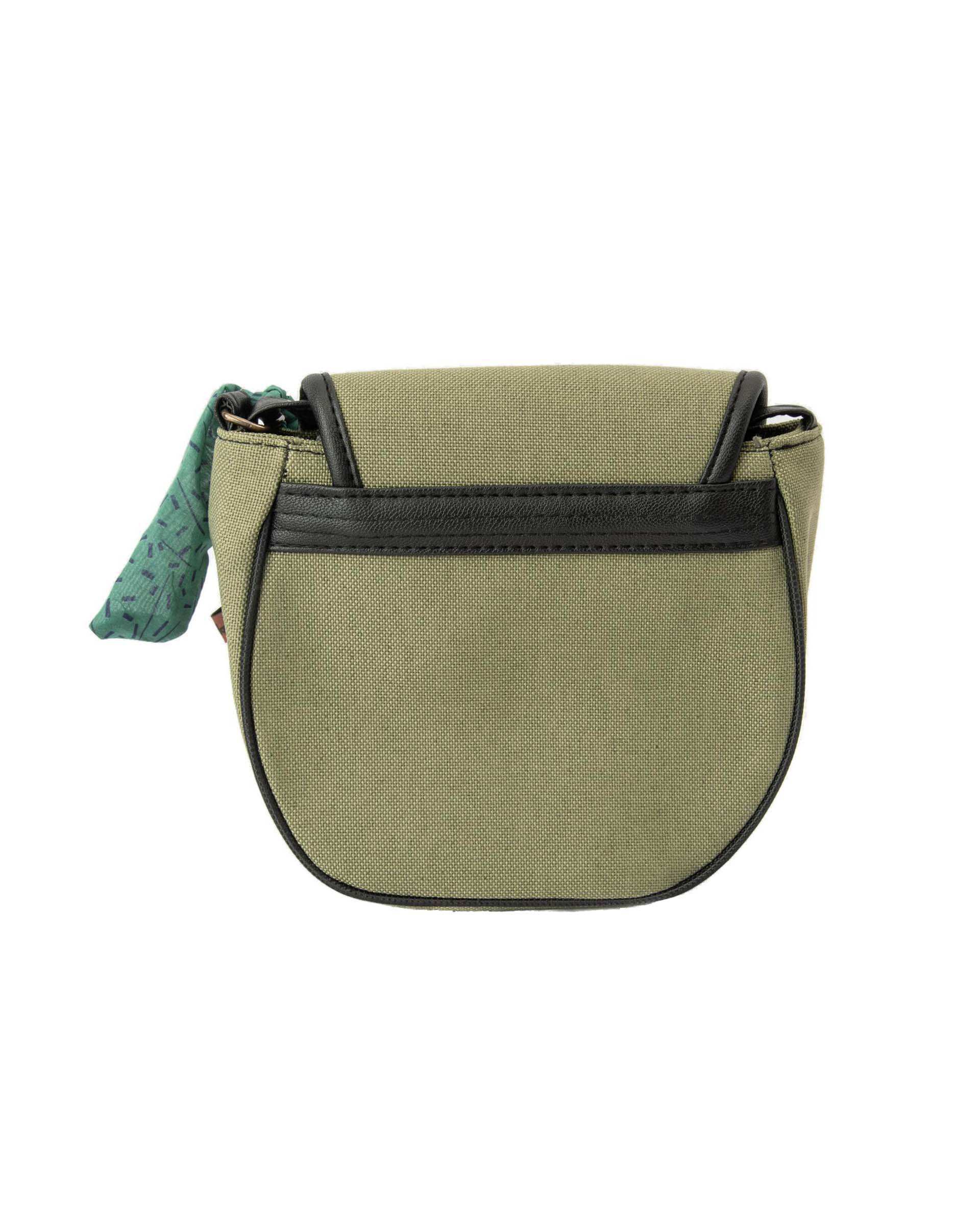 کیف زنانه دوشی سبز وندی Vandy مدل پونه