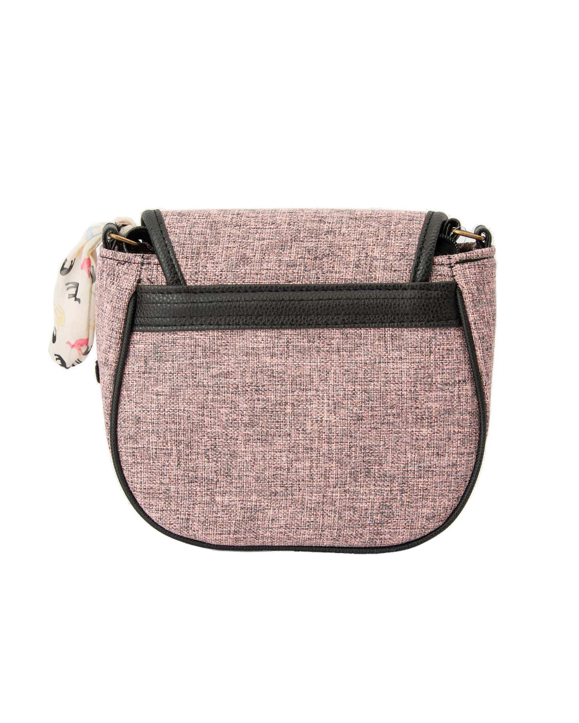 کیف زنانه دوشی صورتی وندی Vandy مدل پونه