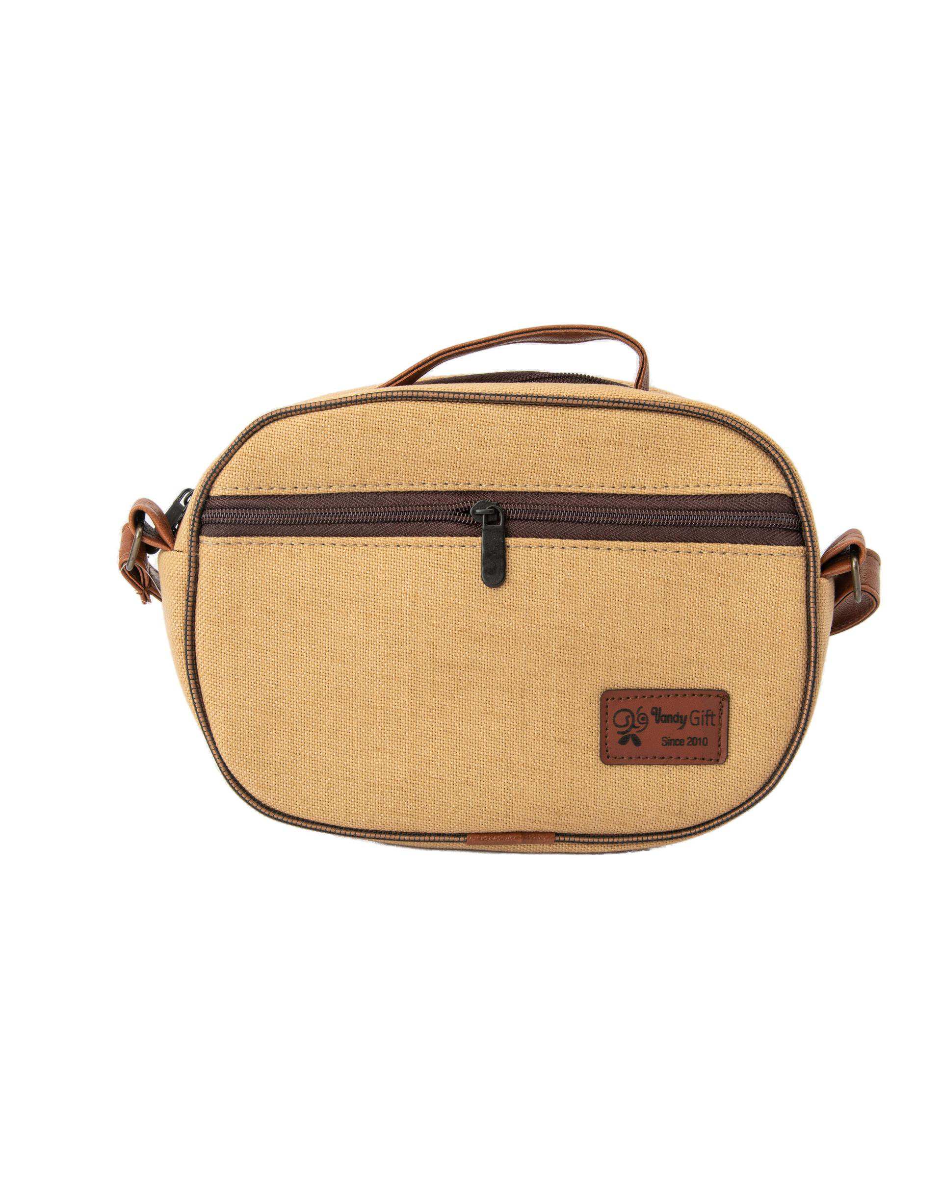 کیف زنانه دوشی نسکافه ای وندی Vandi مدل هوما طرح خرس