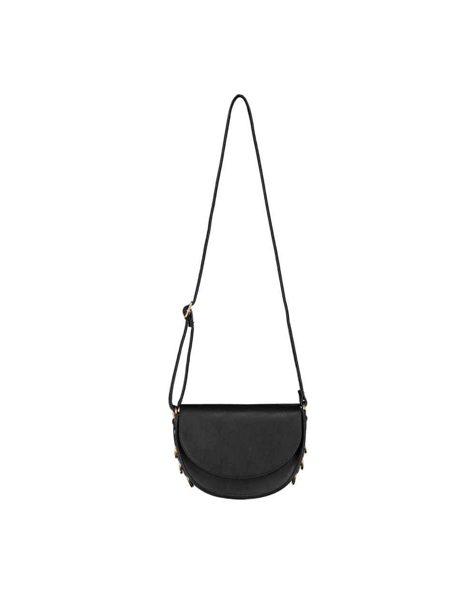 کیف زنانه دوشی مشکی هومنیتی Whomanity مدل HFA-658559