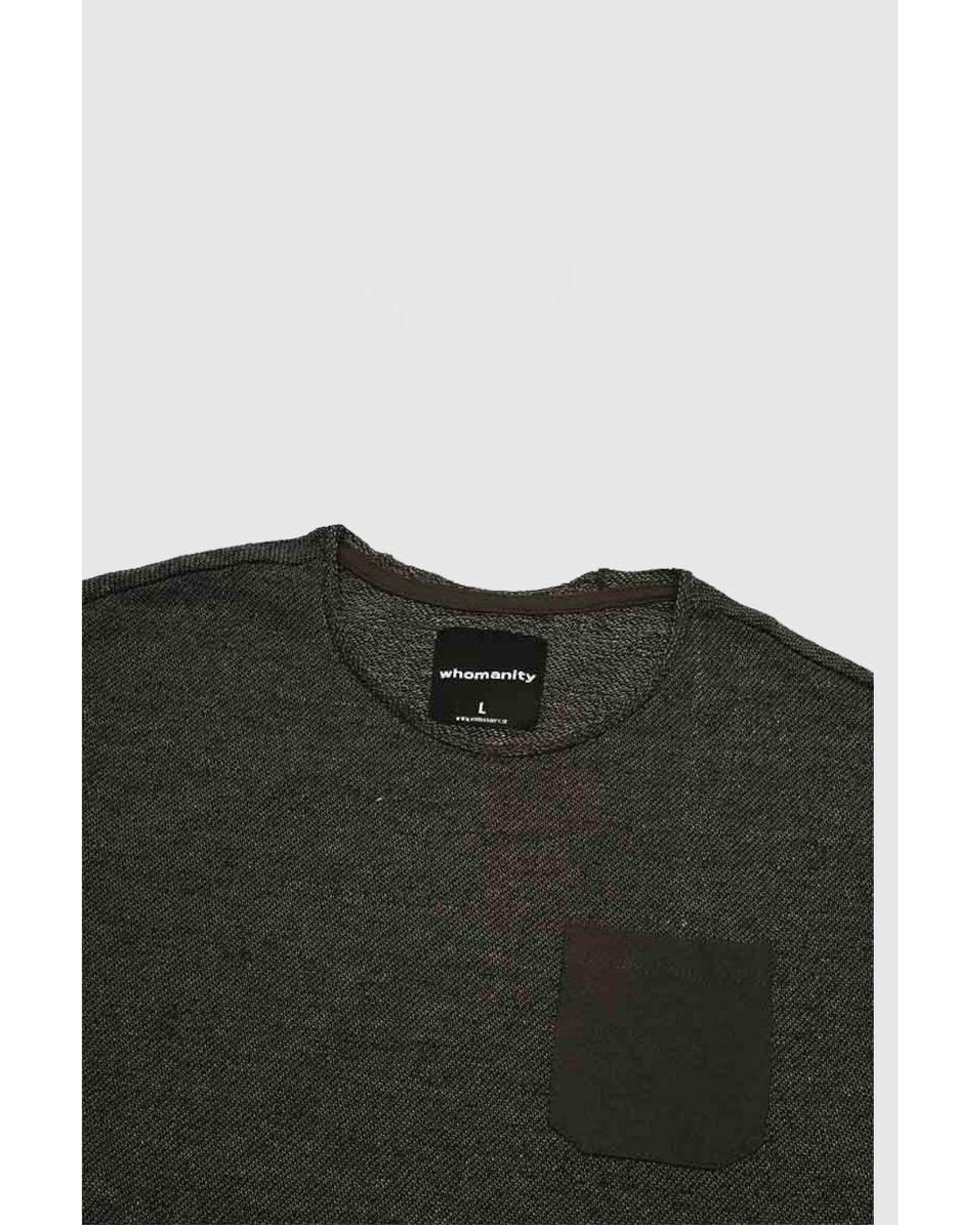 سویشرت مردانه جلو بسته هومنیتی Whomanity مدل Pulli Sam