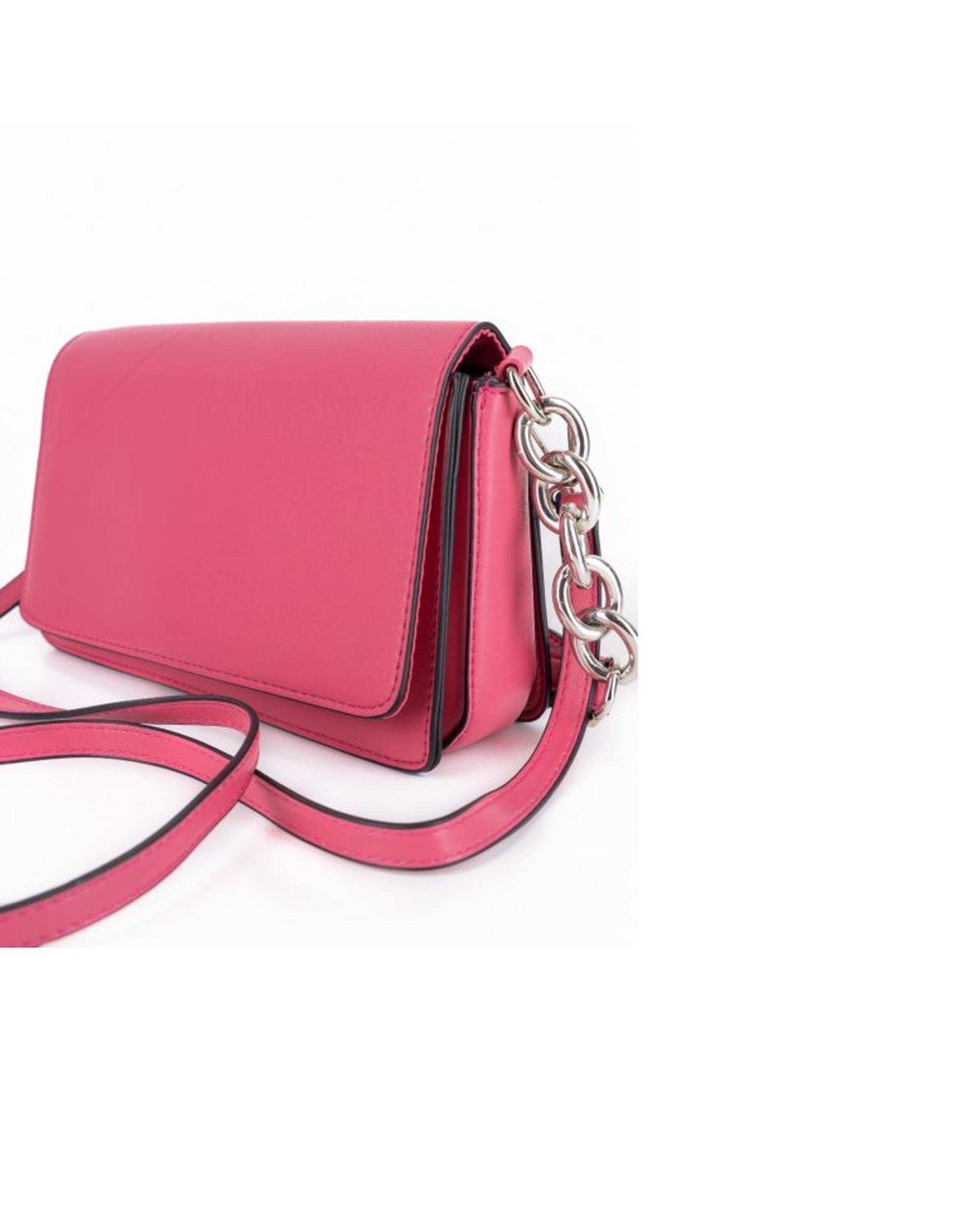 کیف زنانه دوشی صورتی هومنیتی Whomanity مدل HFA-659093