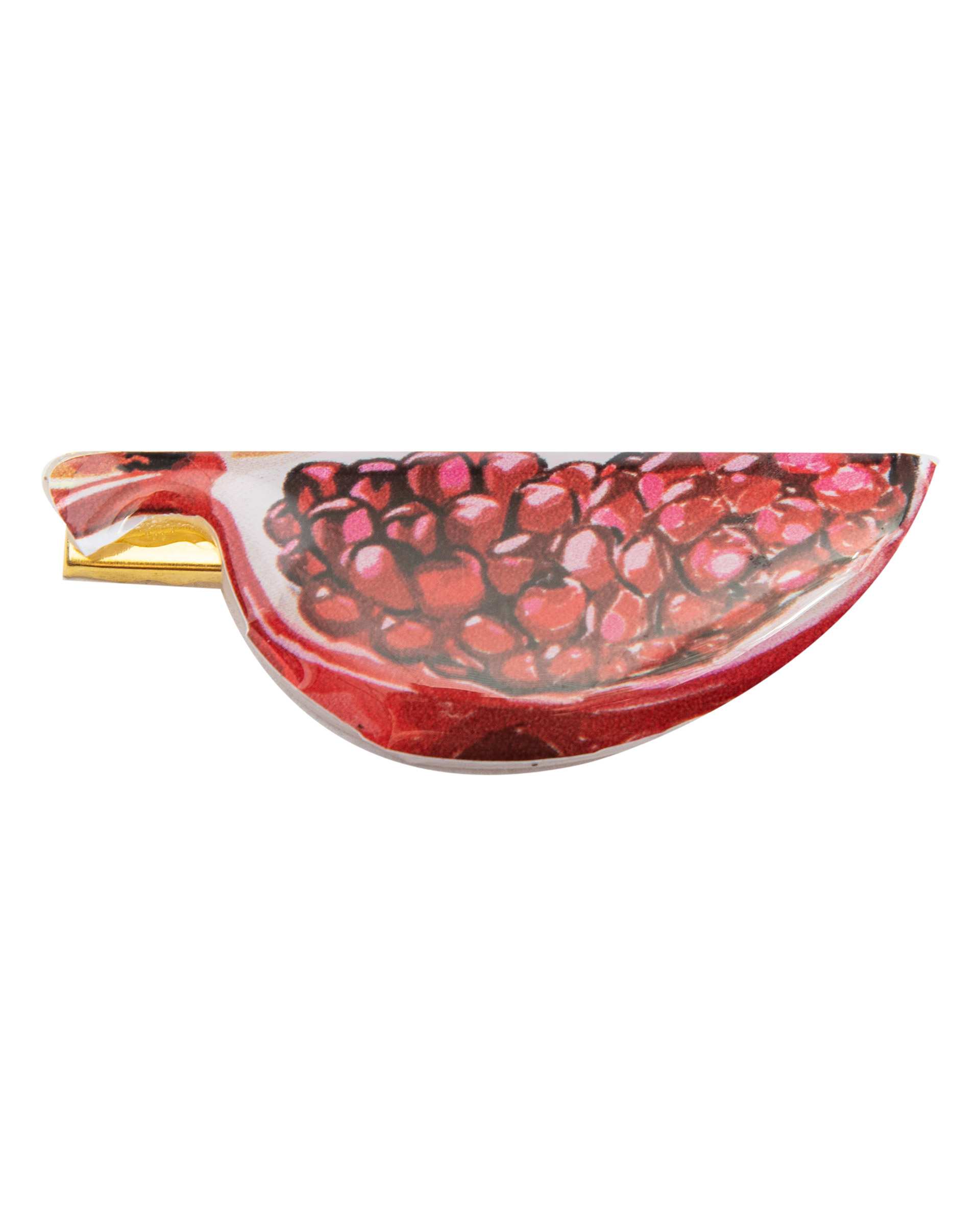 گیره مو قرمز دلربا Delroba طرح انار