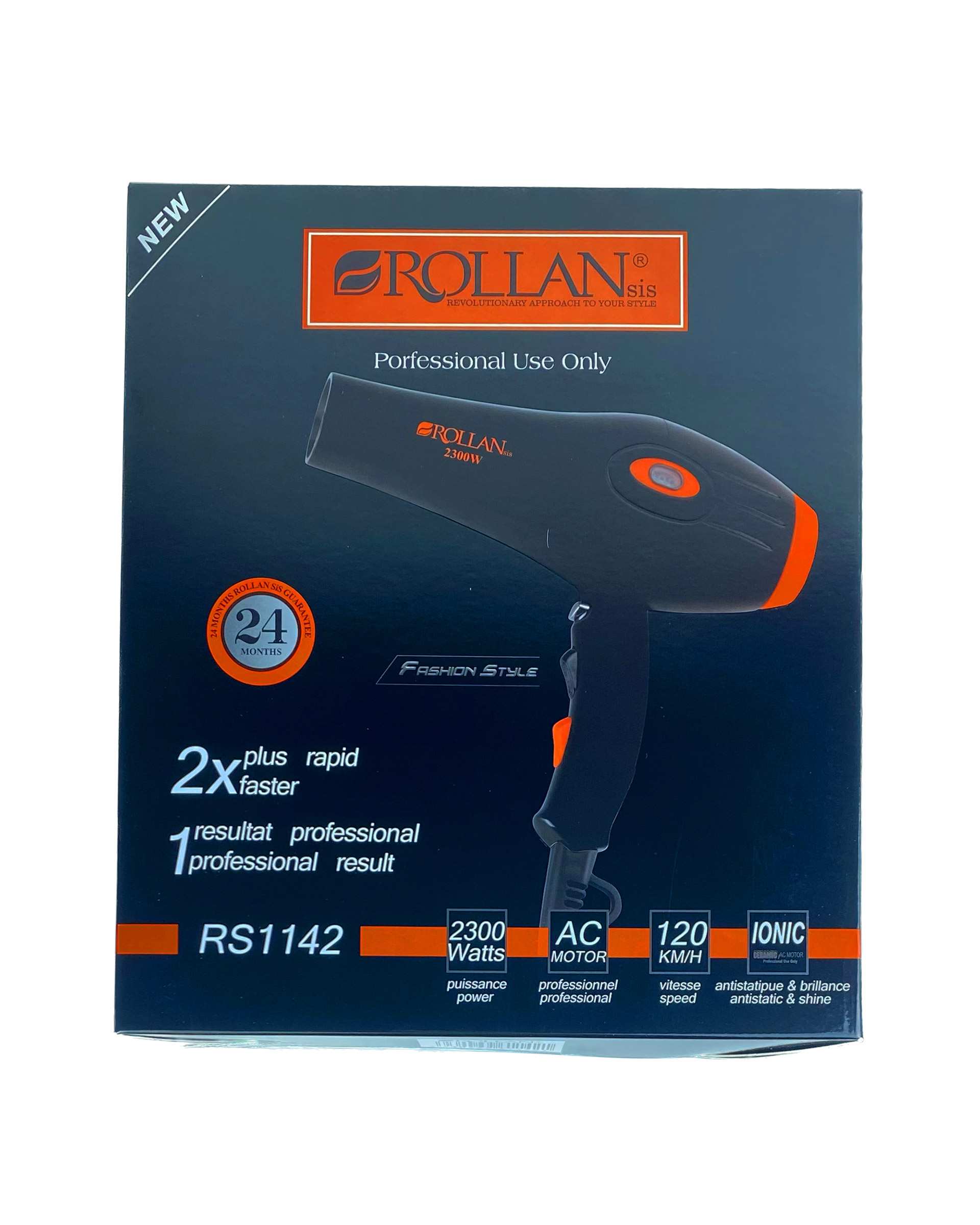 سشوار حرفه ای 2300 وات رولن سیس Rollansis مدل RS1142