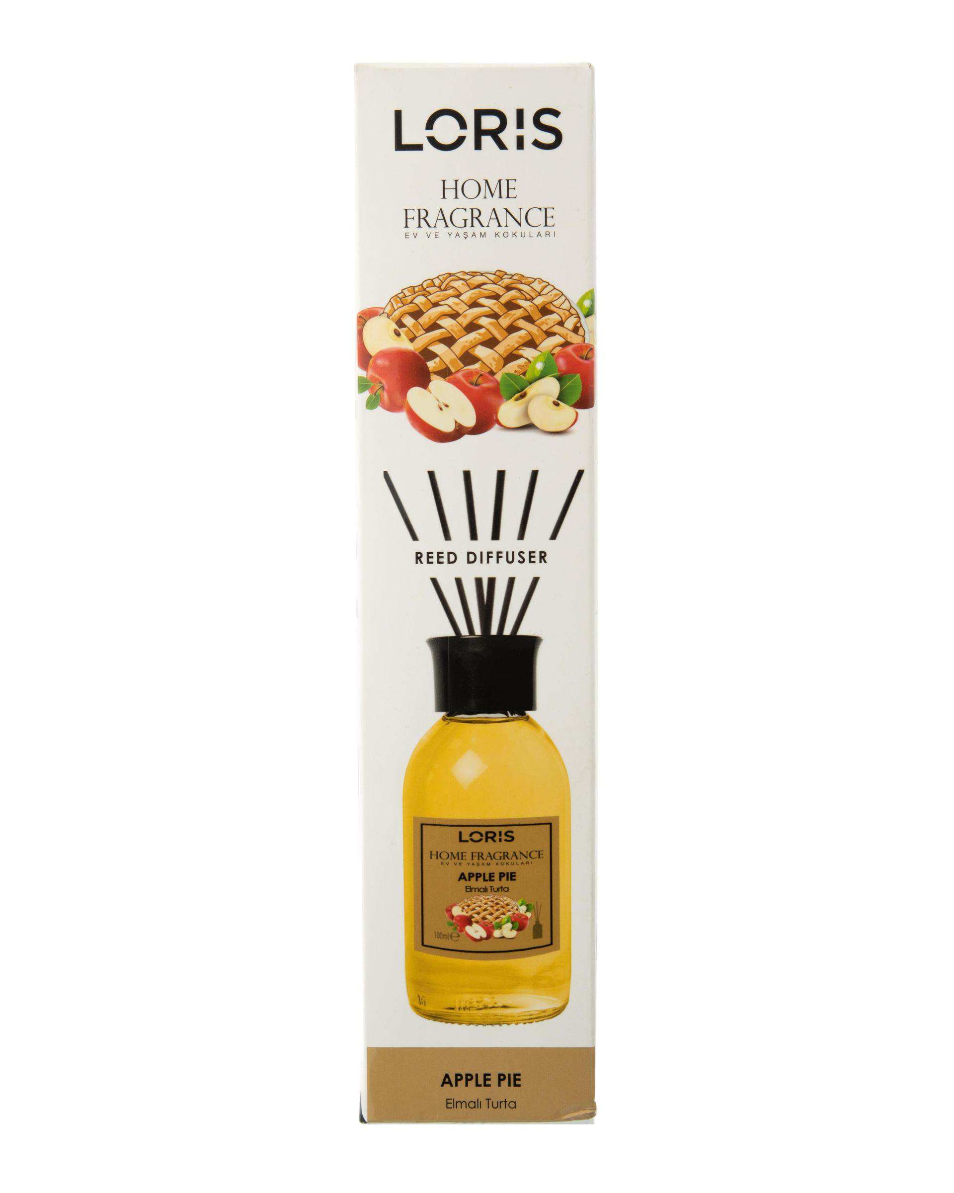 خوشبو کننده هوا لوریس Loris رایحه پای سیب 100ml