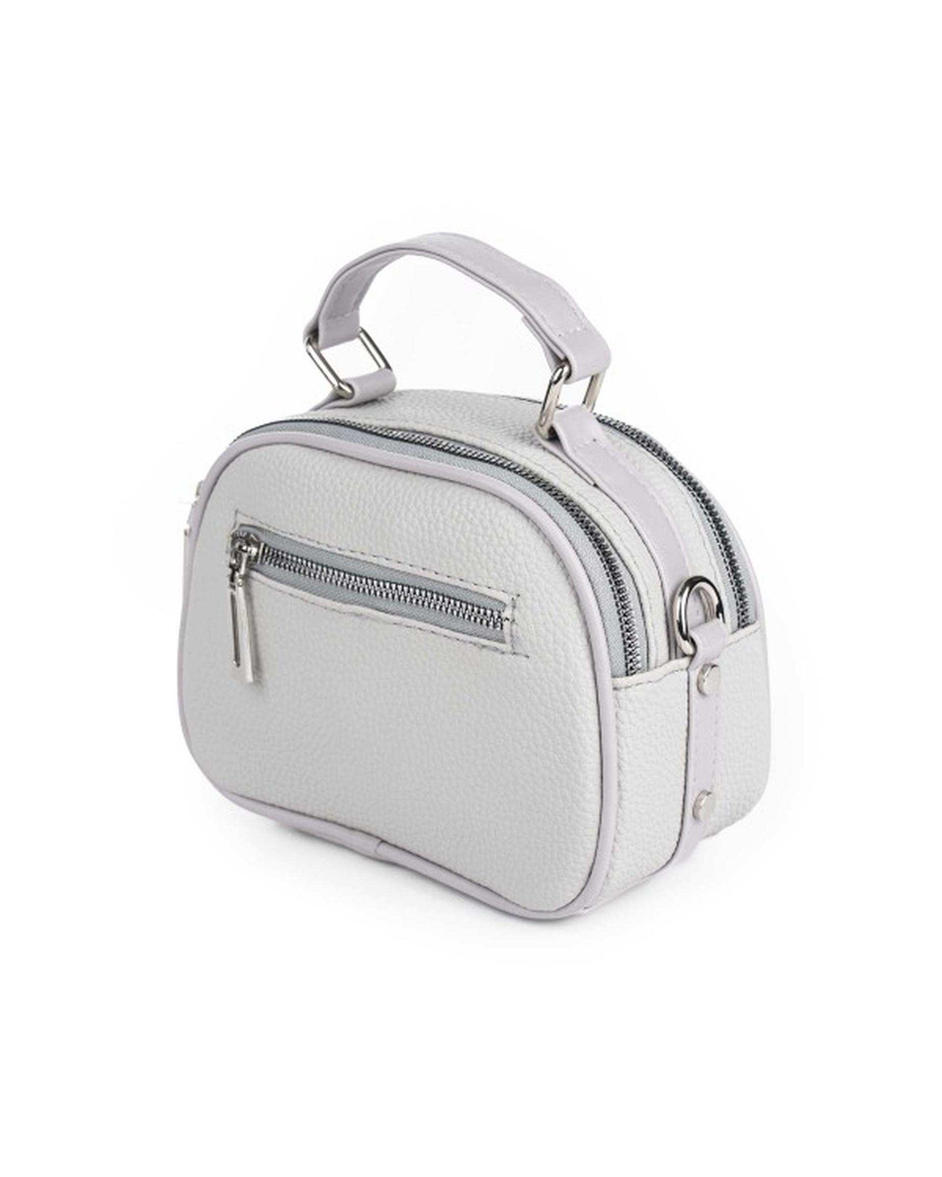 کیف زنانه دوشی طوسی بیسراک Bisrak مدل SL-533