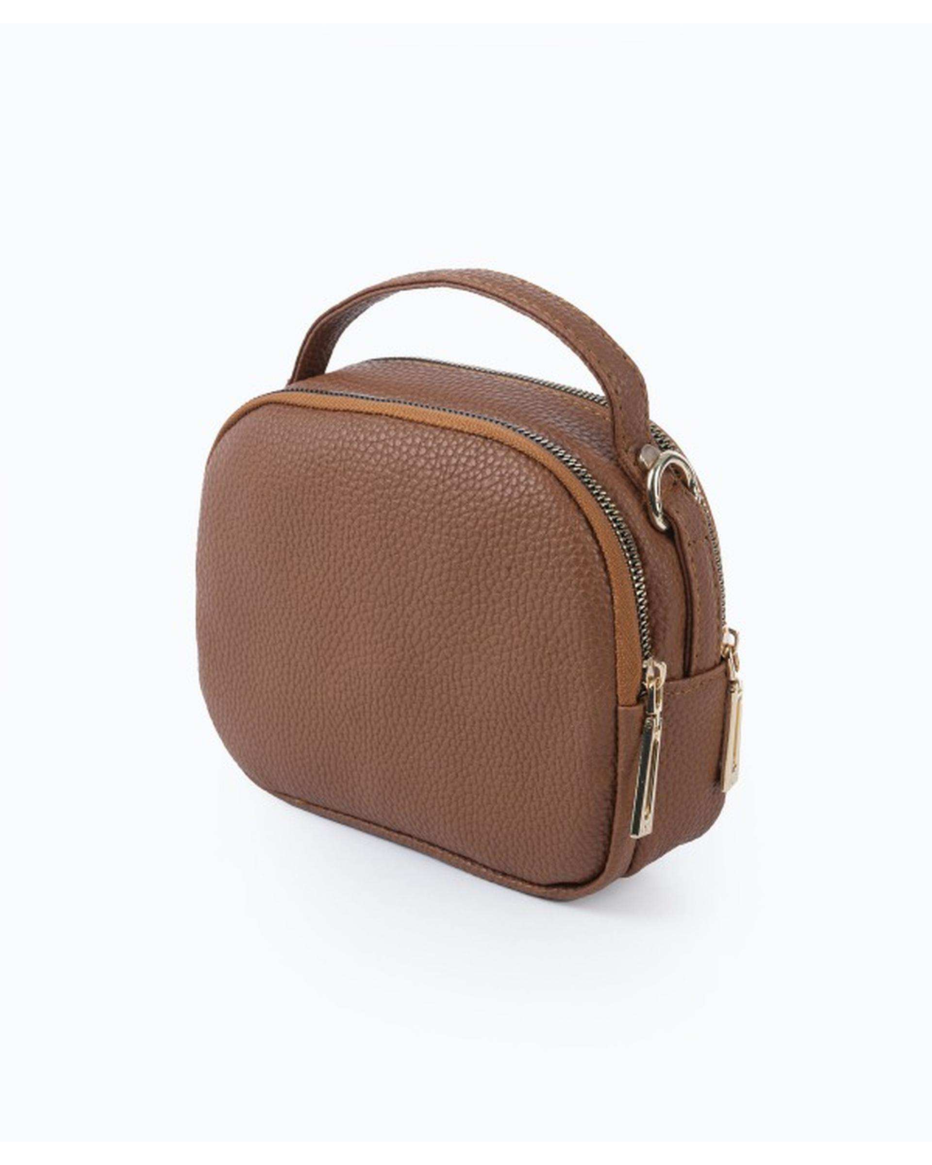 کیف زنانه عسلی بیسراک Bisrak کد SL-542