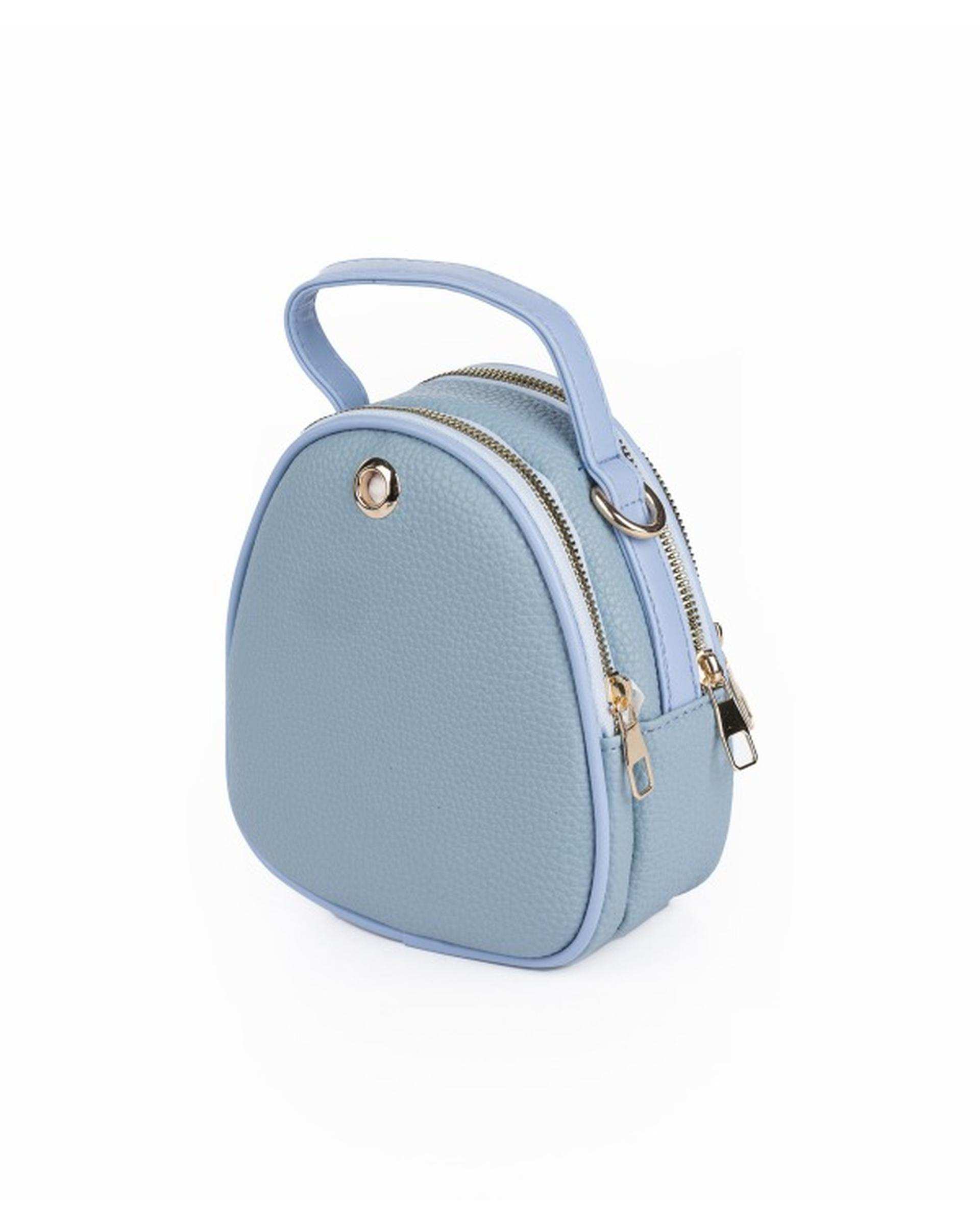 کیف زنانه دوشی آبی بیسراک Bisrak مدل SL-441
