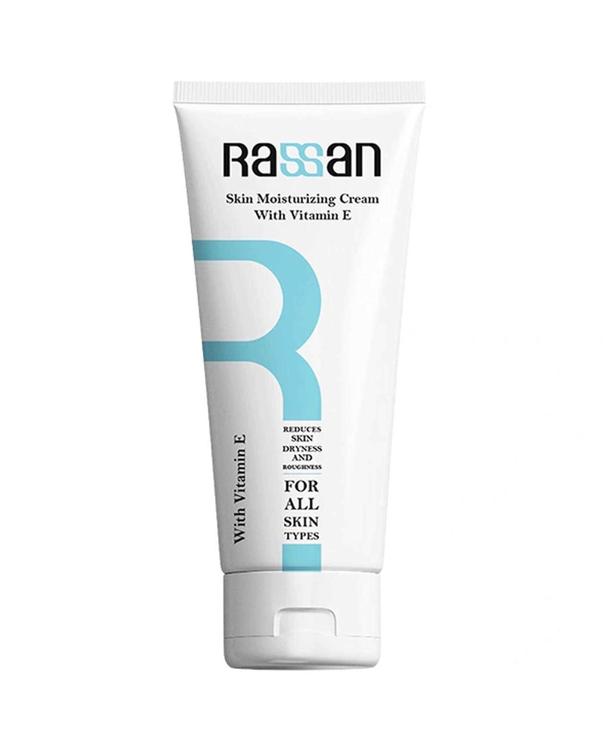 کرم مرطوب کننده دست و صورت راسن Rassan حاوی ویتامین E حجم 50ml