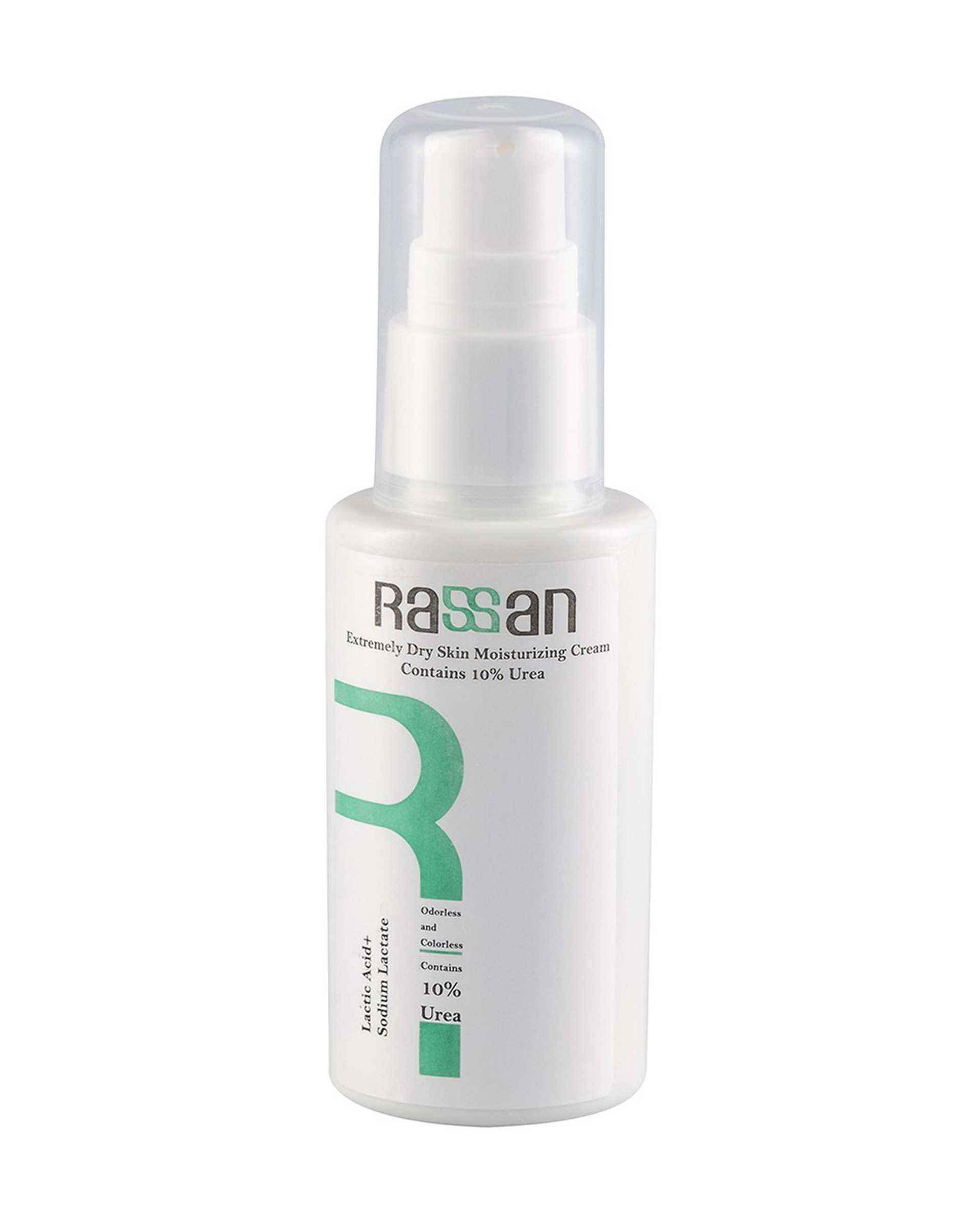 کرم مرطوب کننده بسیار قوی راسن Rassan حاوی اوره 10% حجم 50ml