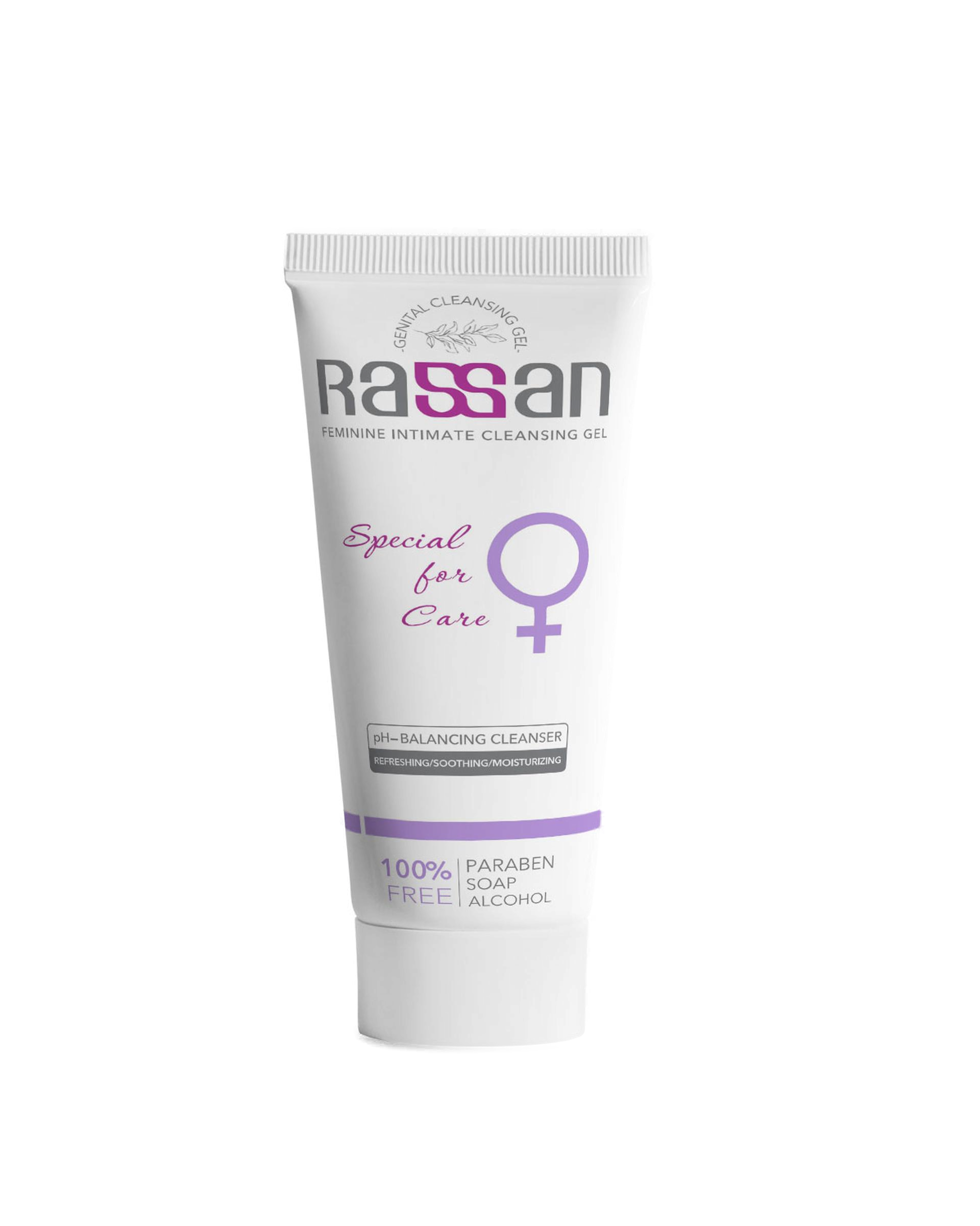 ژل بهداشتی بانوان راسن Rassan حجم 200ml