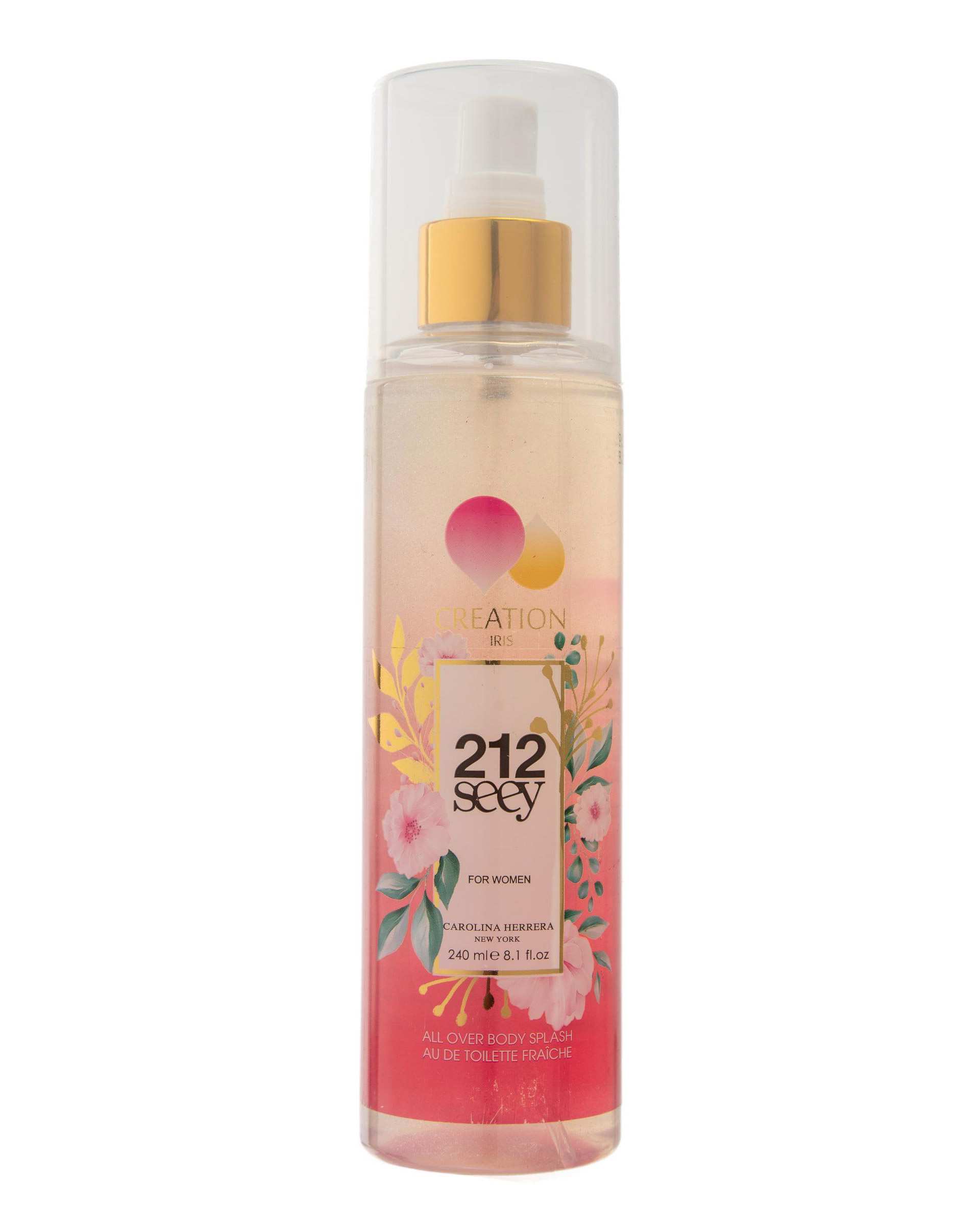 بادی اسپلش زنانه شاین کریشن آیریس Creation Iris مدل 212 Seey حجم 240ml