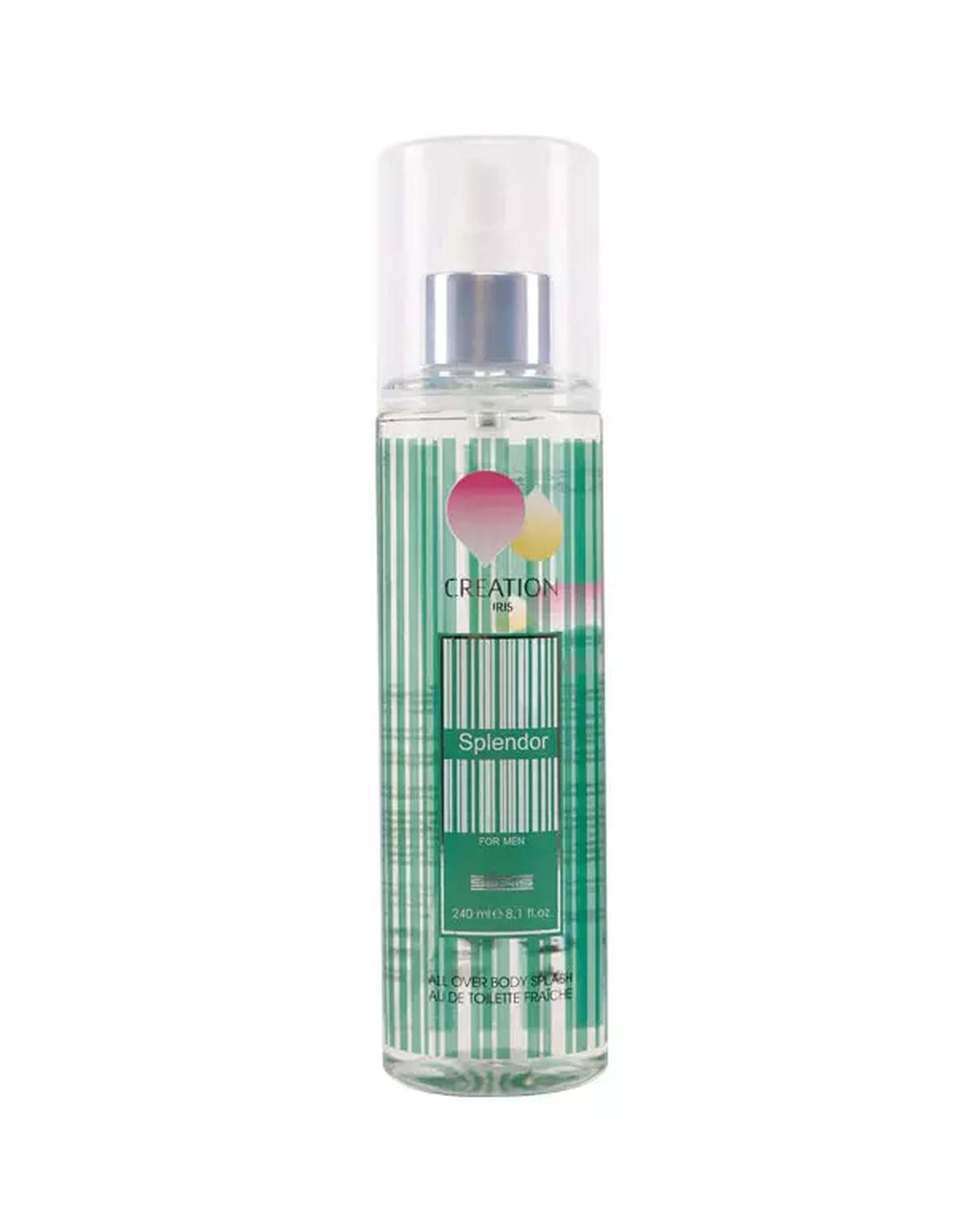 بادی اسپلش مردانه کریشن آیریس Creation Iris مدل Splendor حجم 240ml