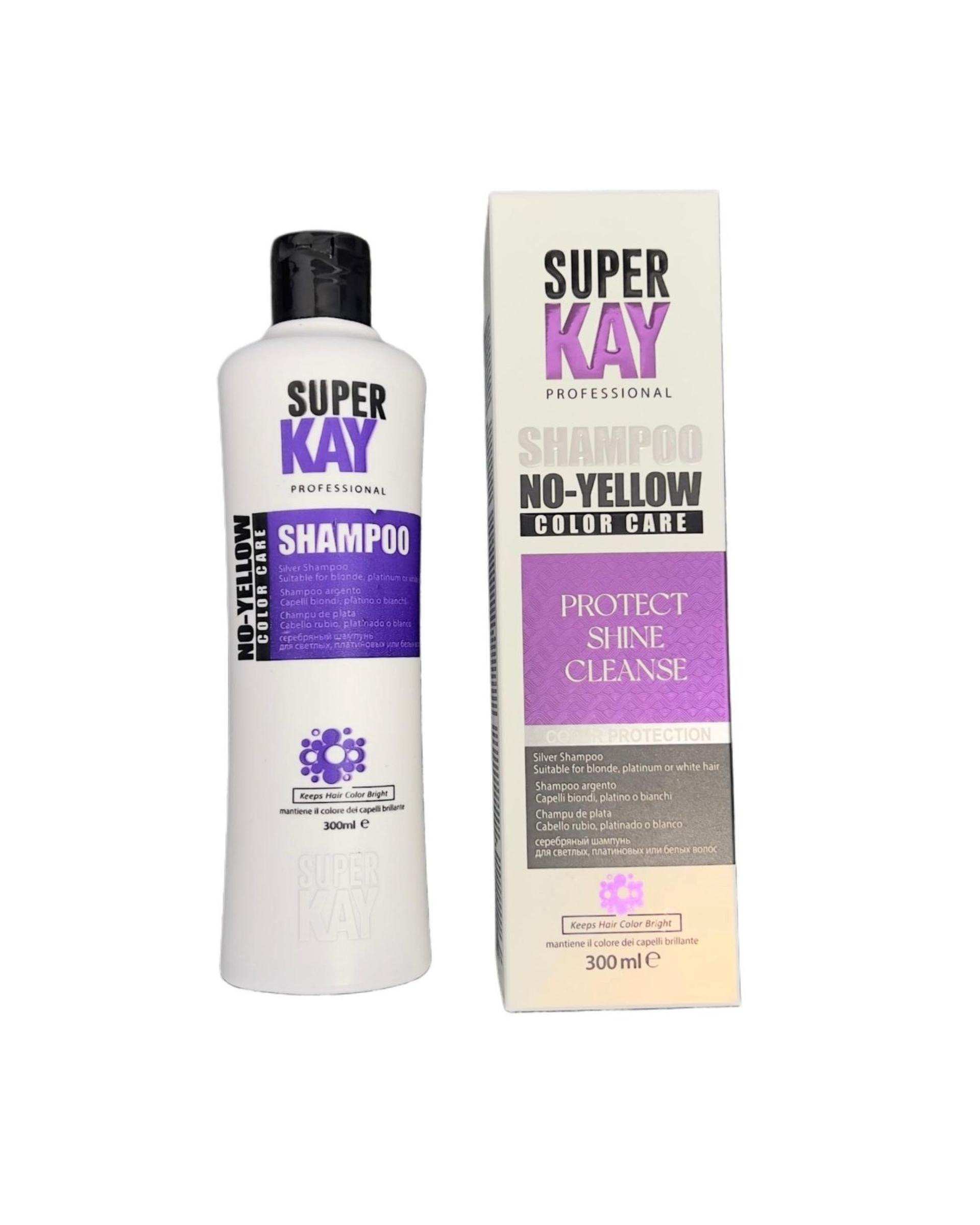 شامپو ضد زردی سیلور سوپر کی Super Kay حجم 300ml