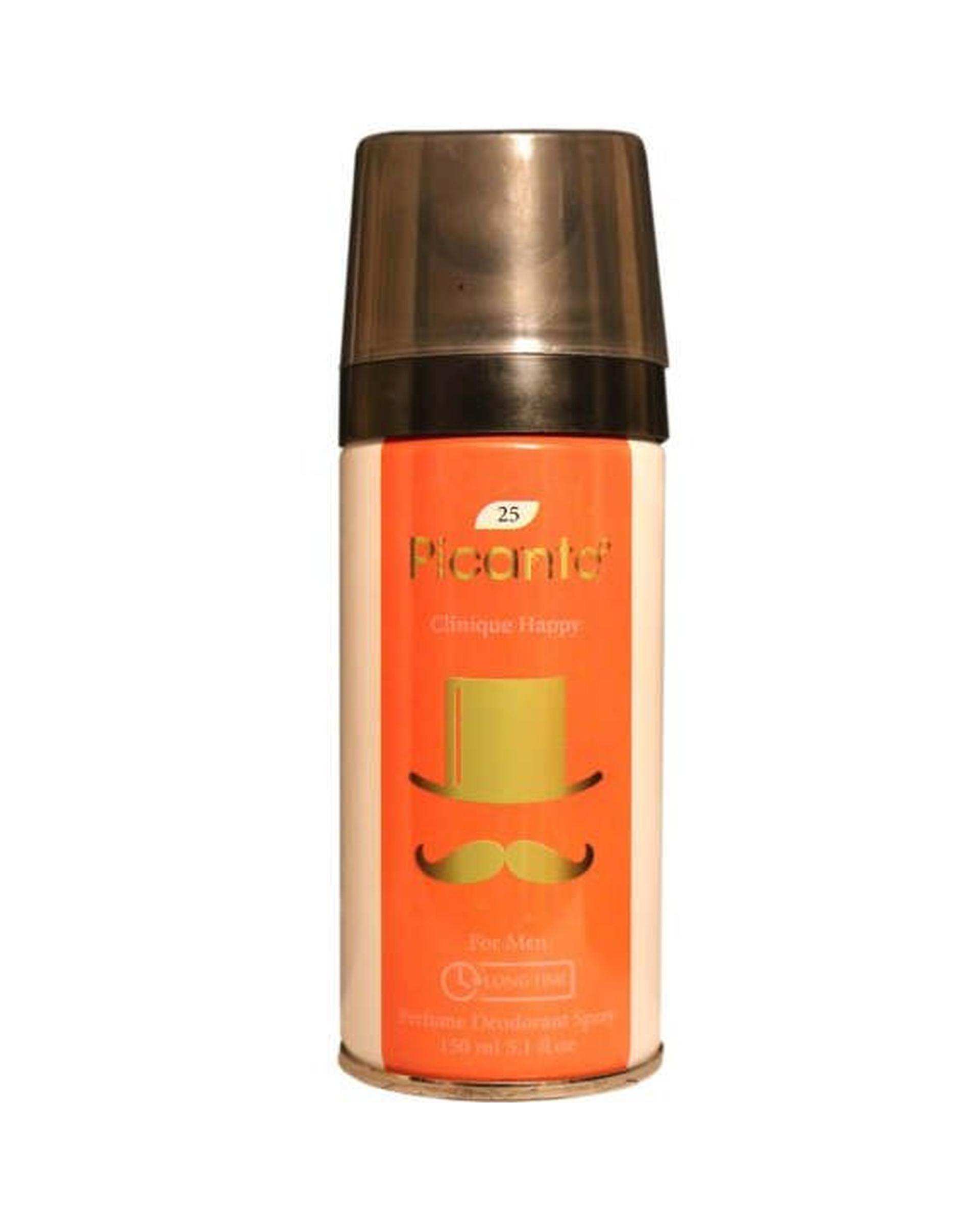 اسپری خوشبو کننده بدن مردانه پیکانتو Picanto مدل هپی کلینیک 150ml