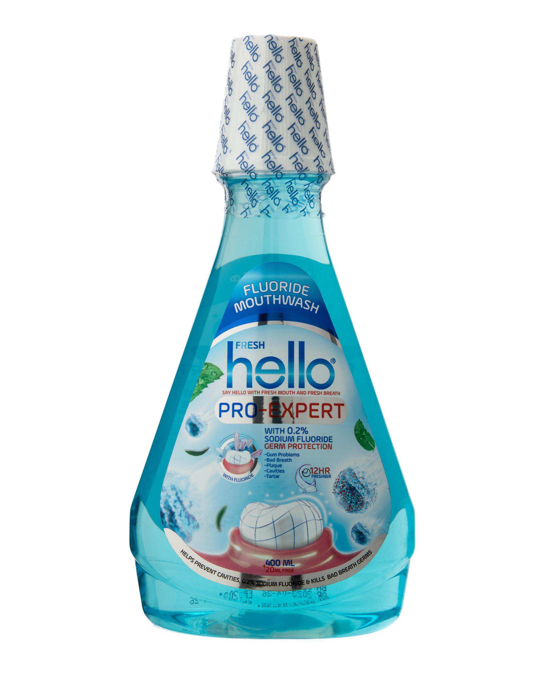 دهانشویه هلو فرش Hello Fresh مدل Pro Expert حجم 420ml