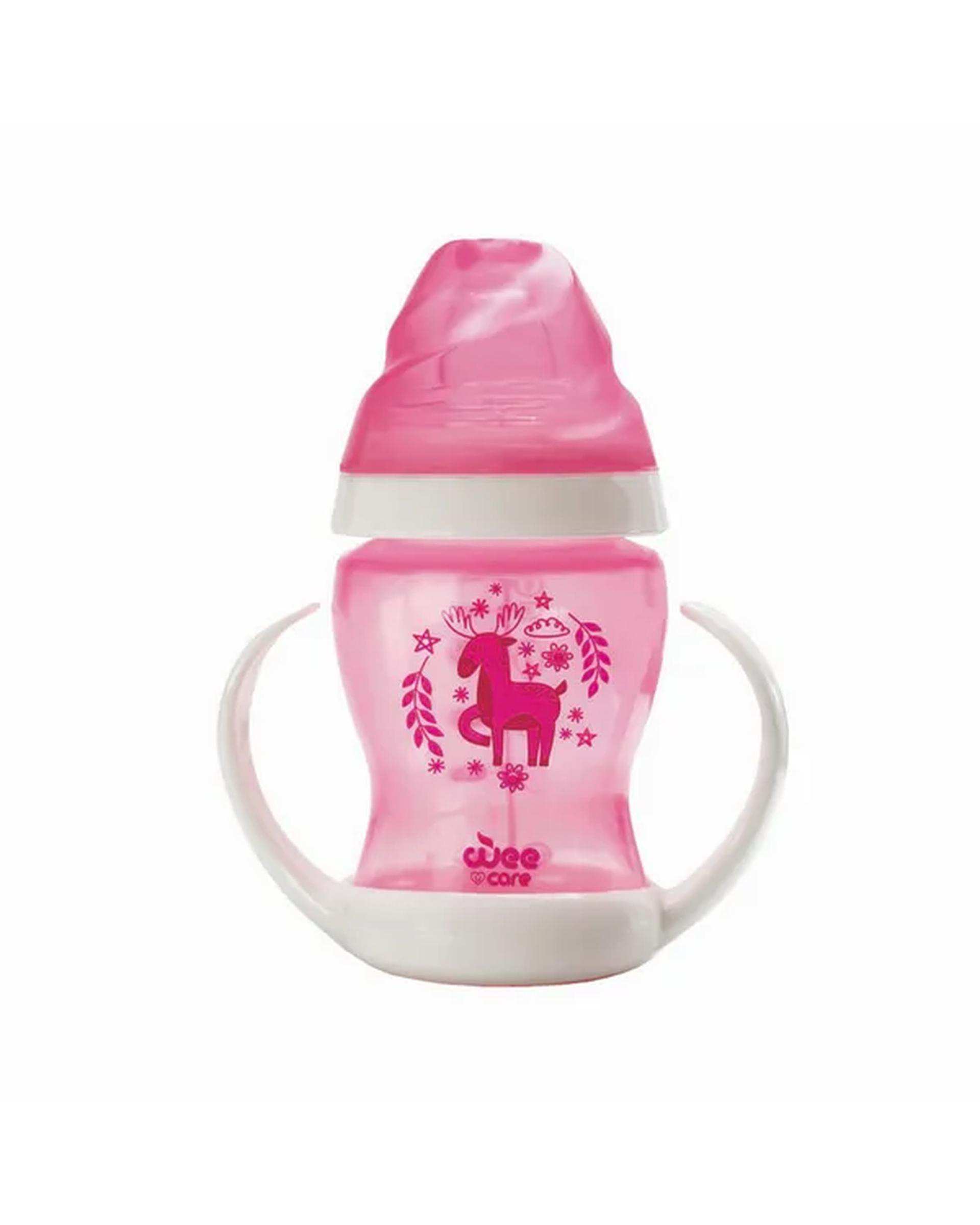 لیوان آبمیوه خوری ضد چکه 180 میلی لیتری وی کر Wee Care کد 706